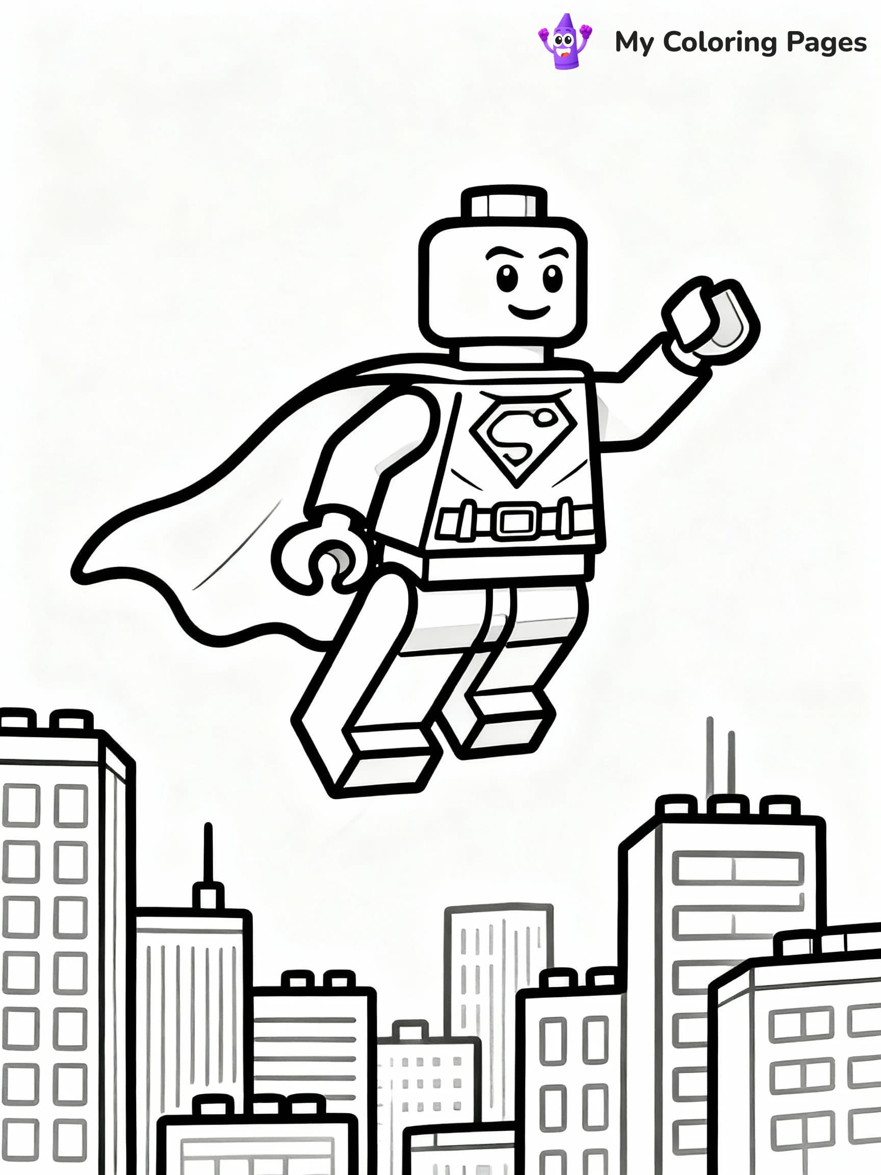 Lego Coloring Pages - 18
