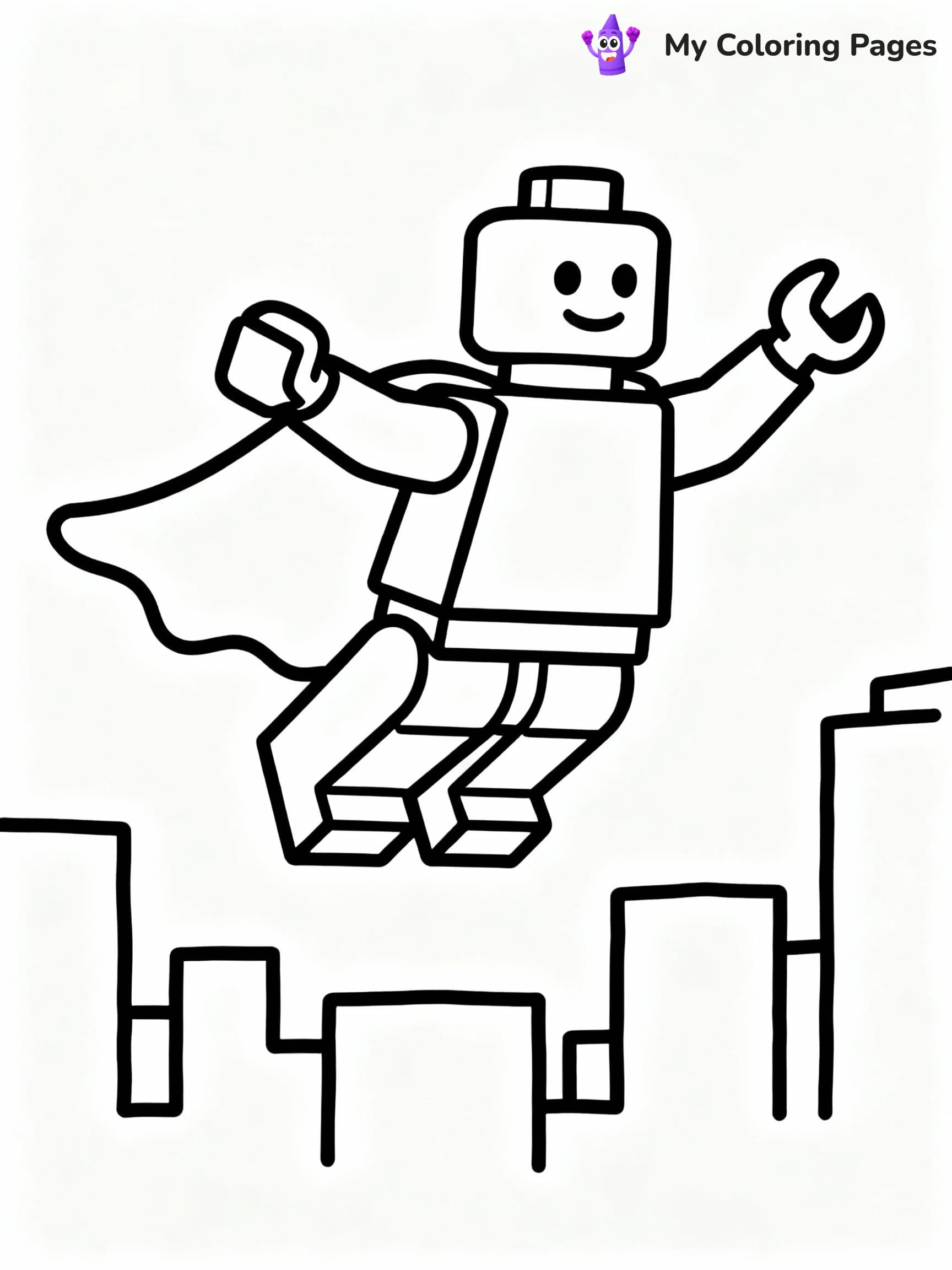 Lego Coloring Pages - 17