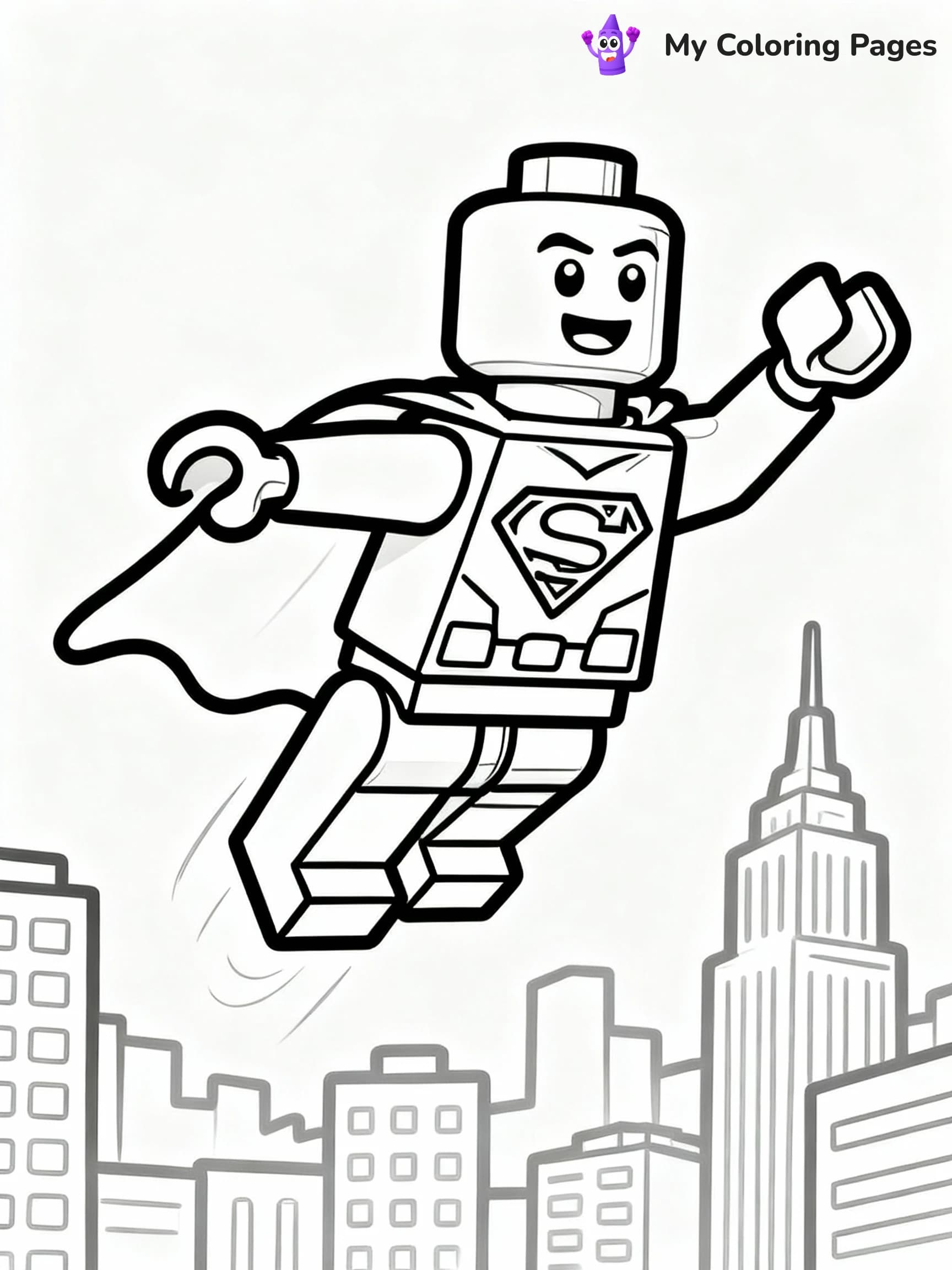 Lego Coloring Pages - 16
