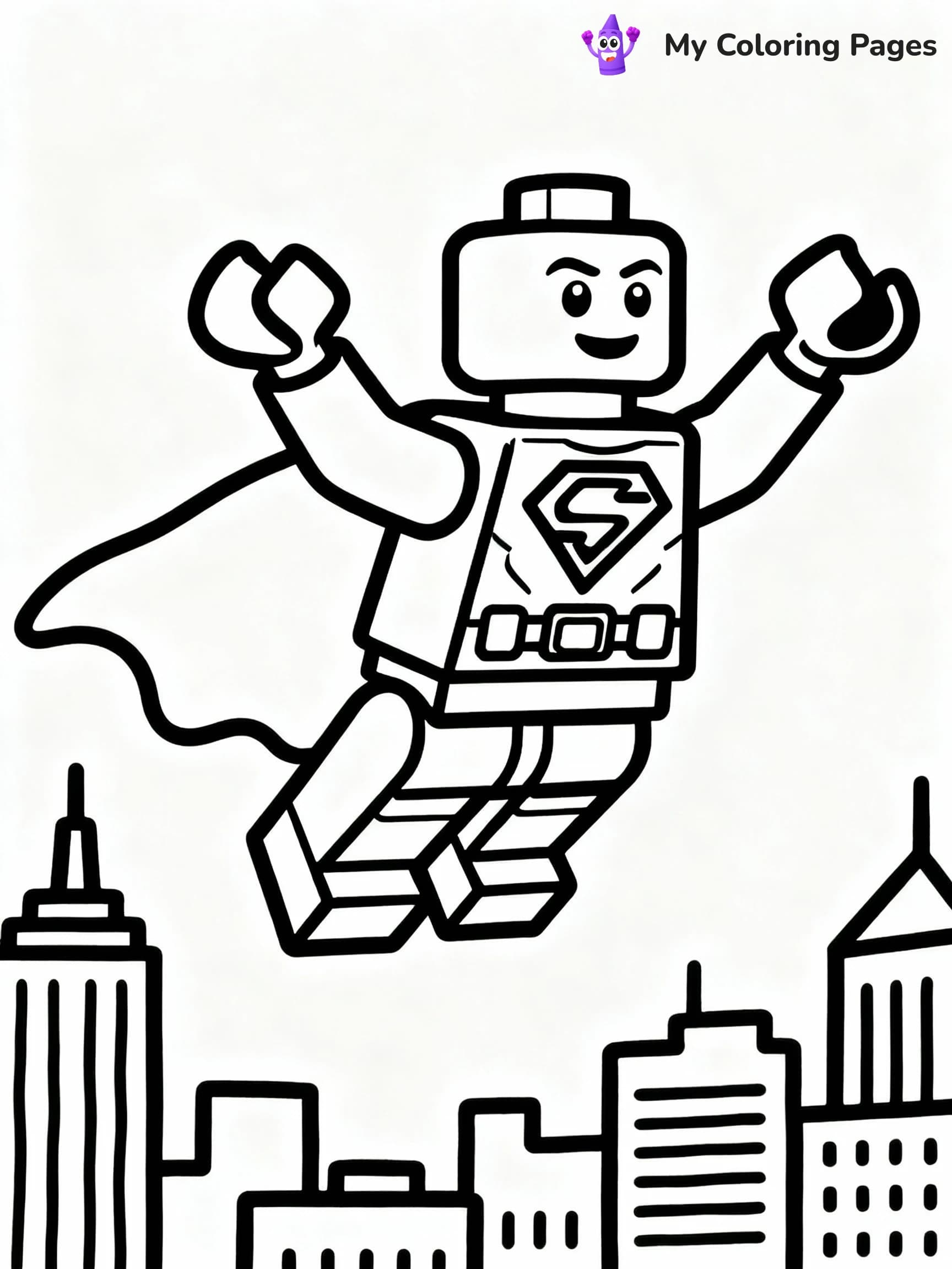 Lego Coloring Pages - 12
