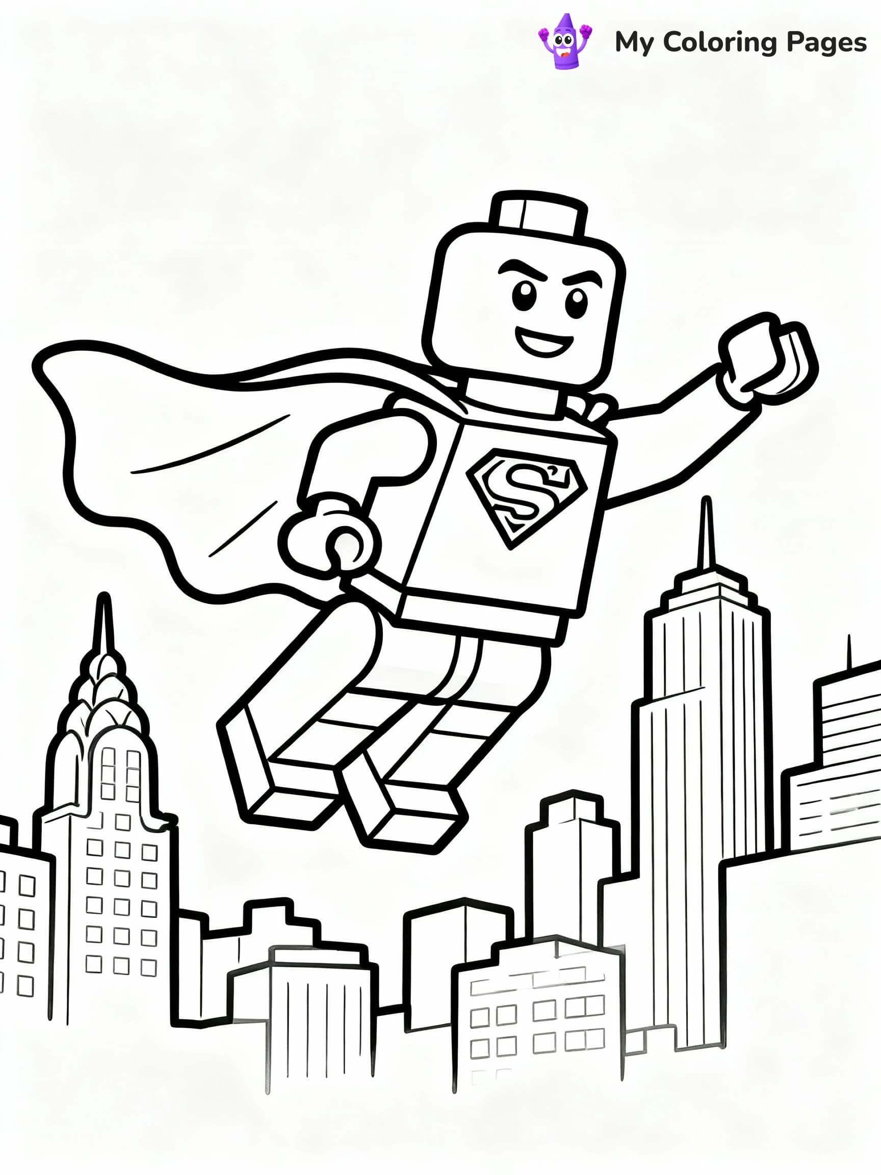 Lego Coloring Pages - 11