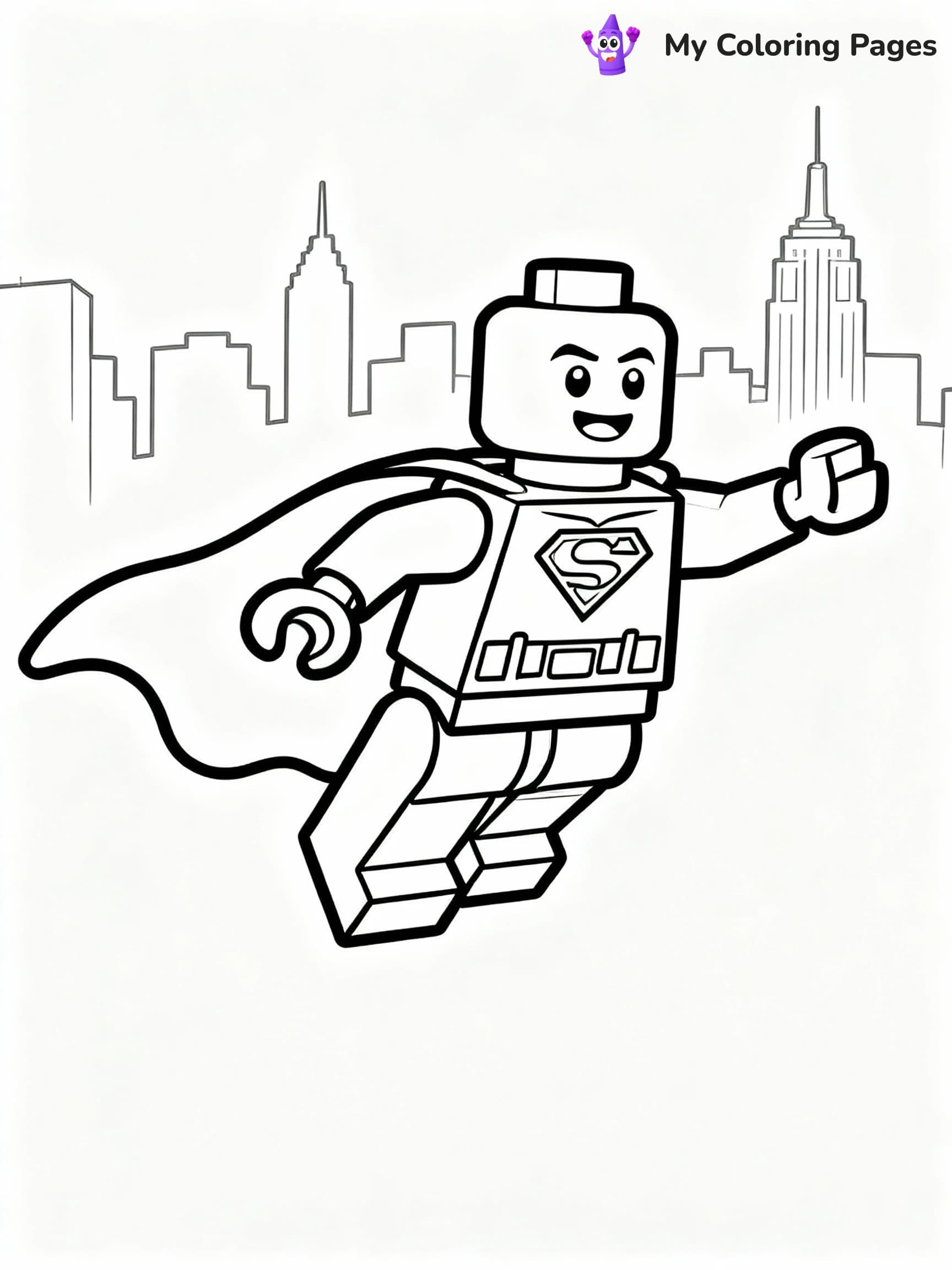Lego Coloring Pages - 10