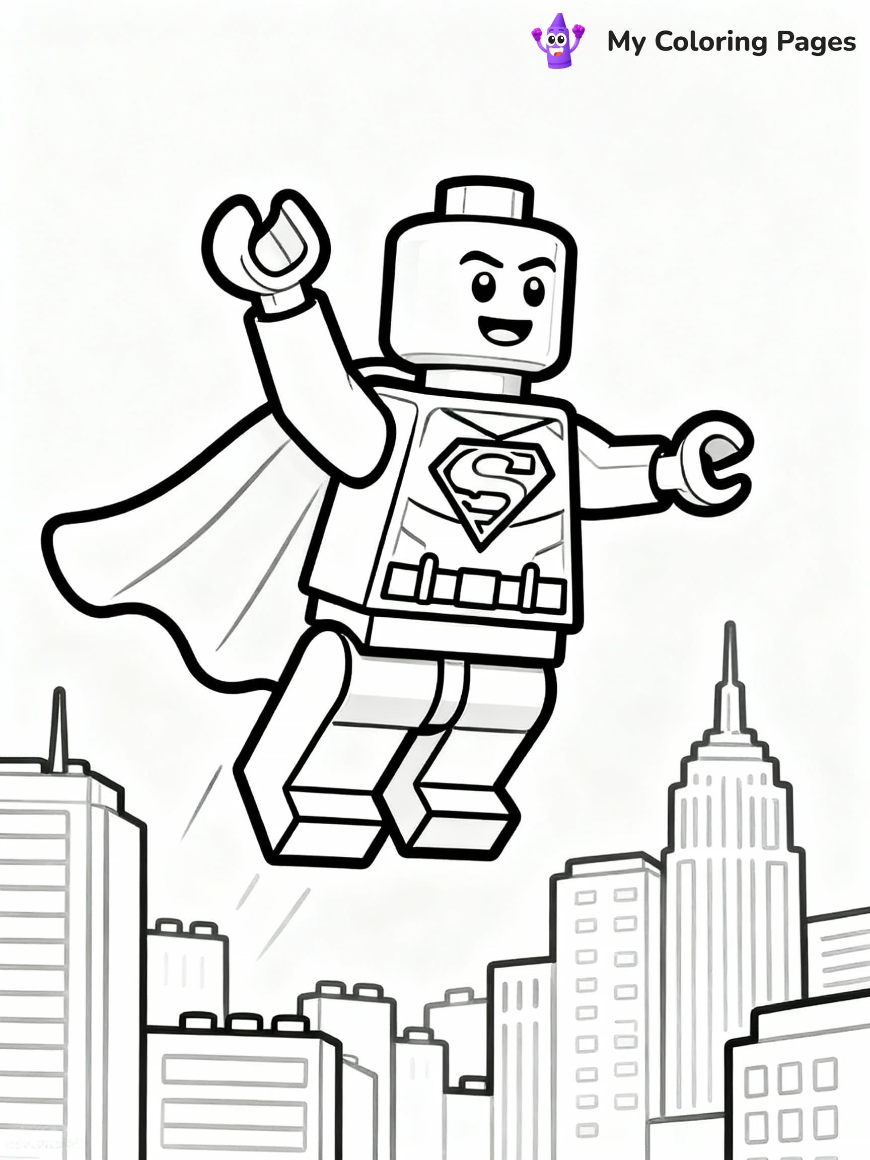 Lego Coloring Pages - 9