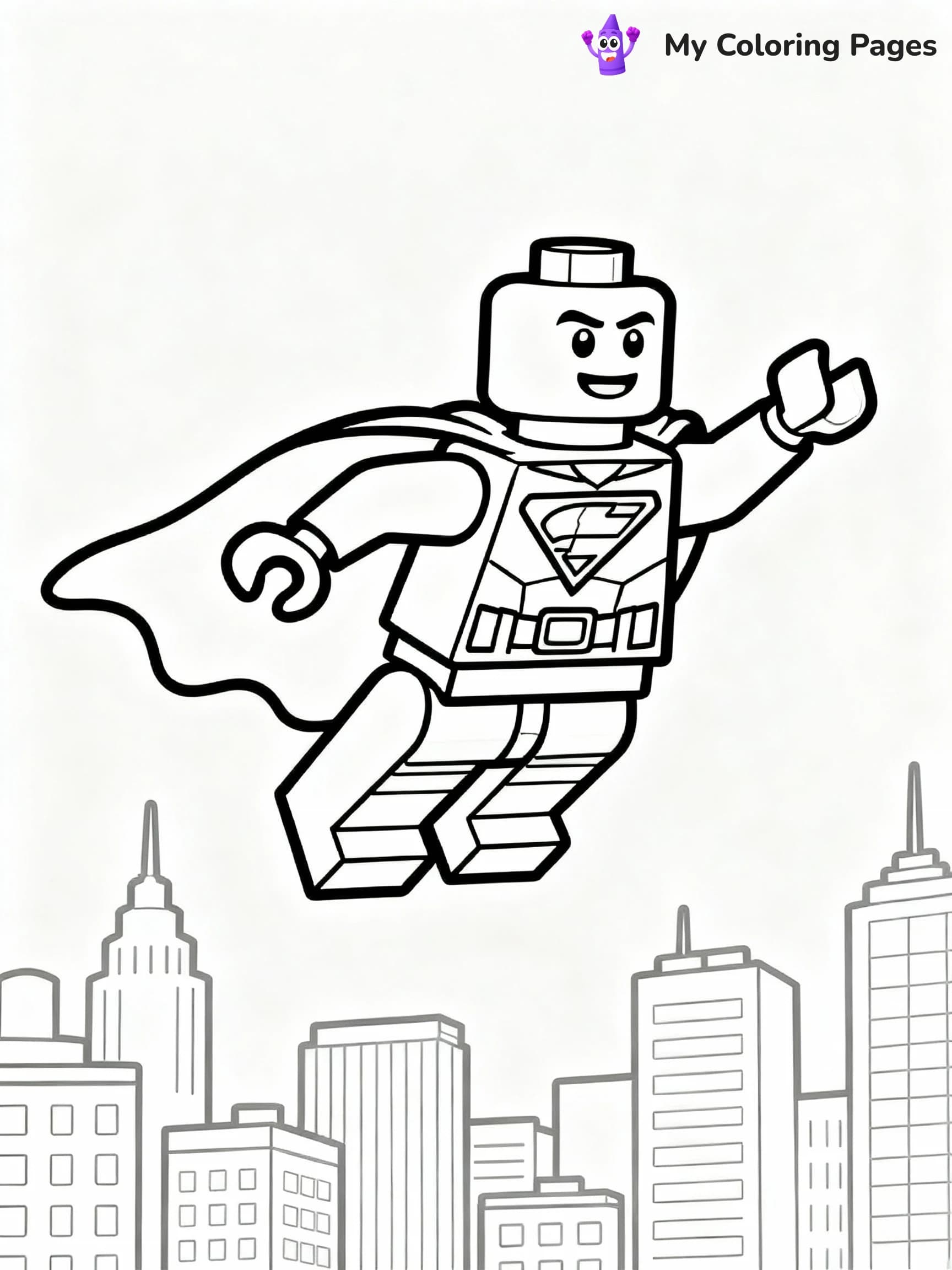 Lego Coloring Pages - 8