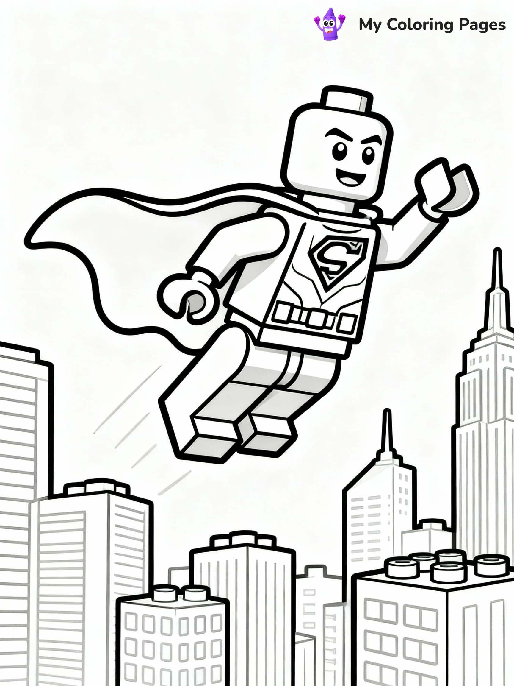 Lego Coloring Pages - 7