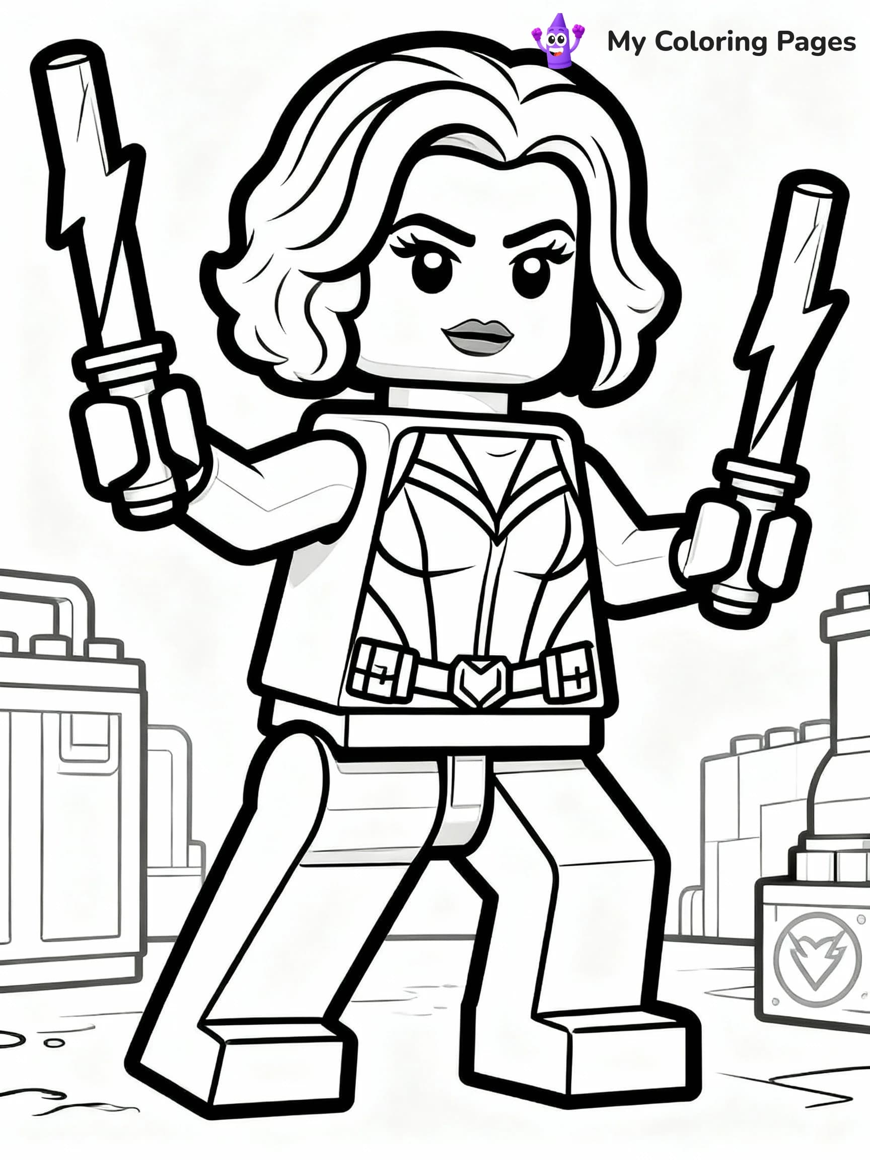 Lego Coloring Pages - 6