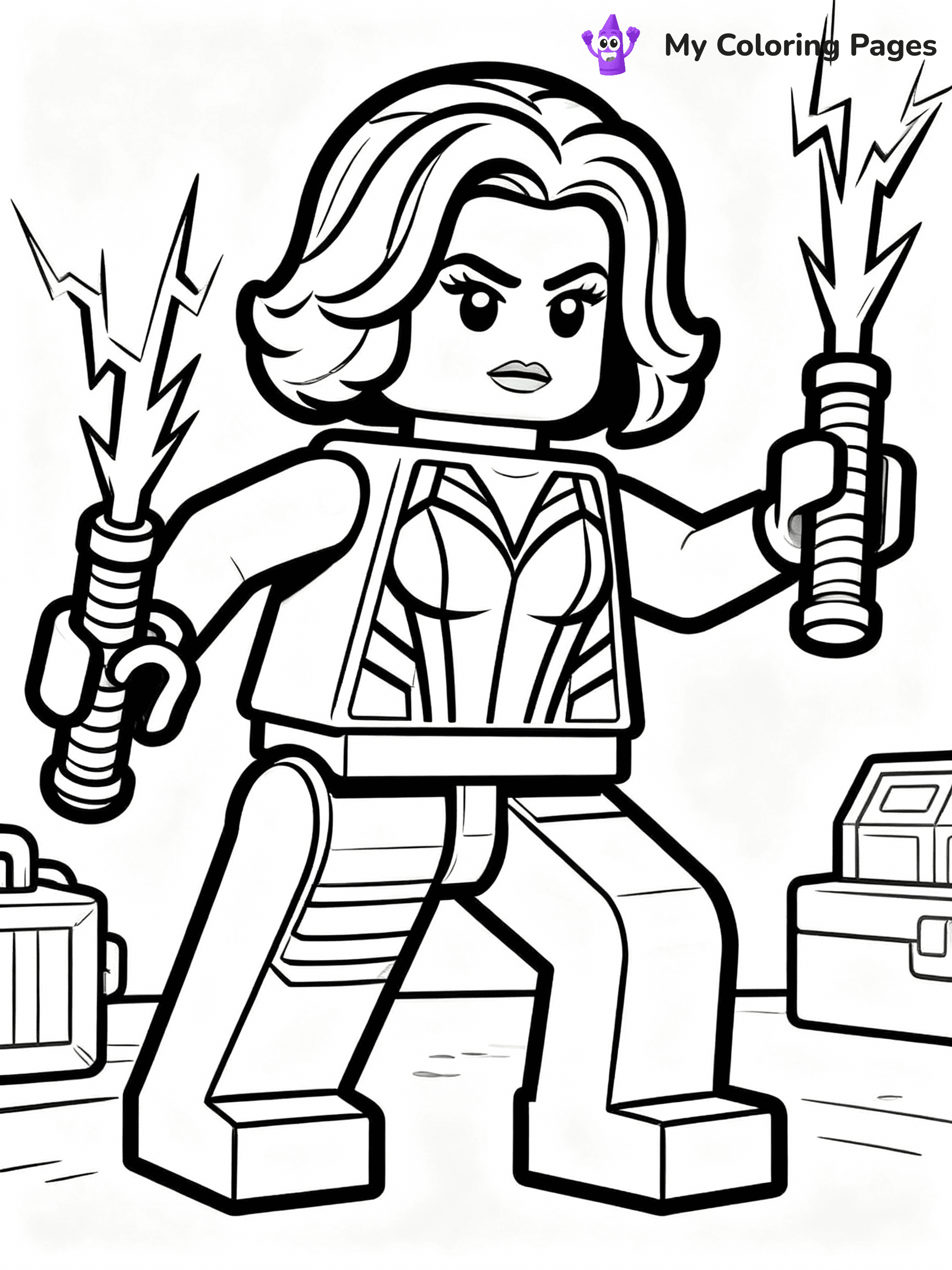 Lego Coloring Pages - 4