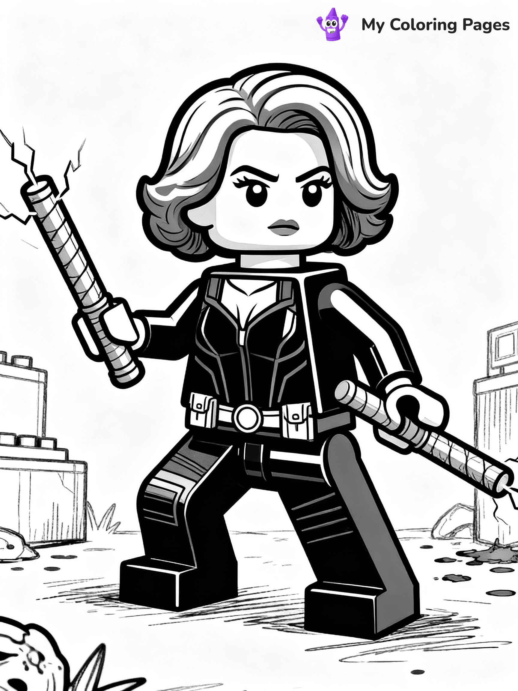 Lego Coloring Pages - 3