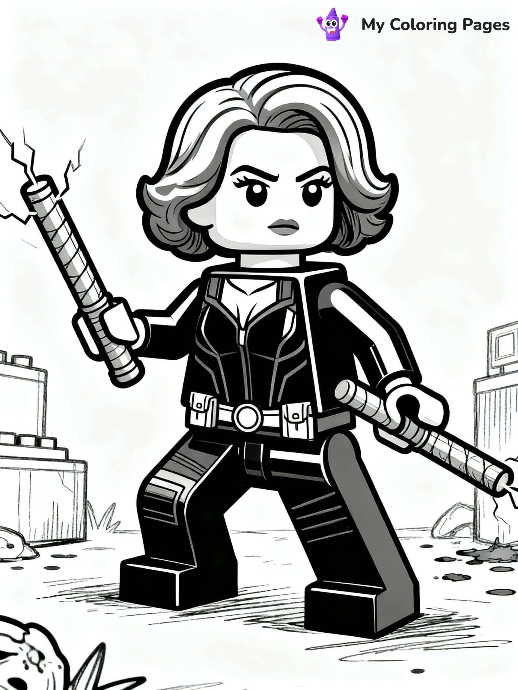 Lego Coloring Pages - 3