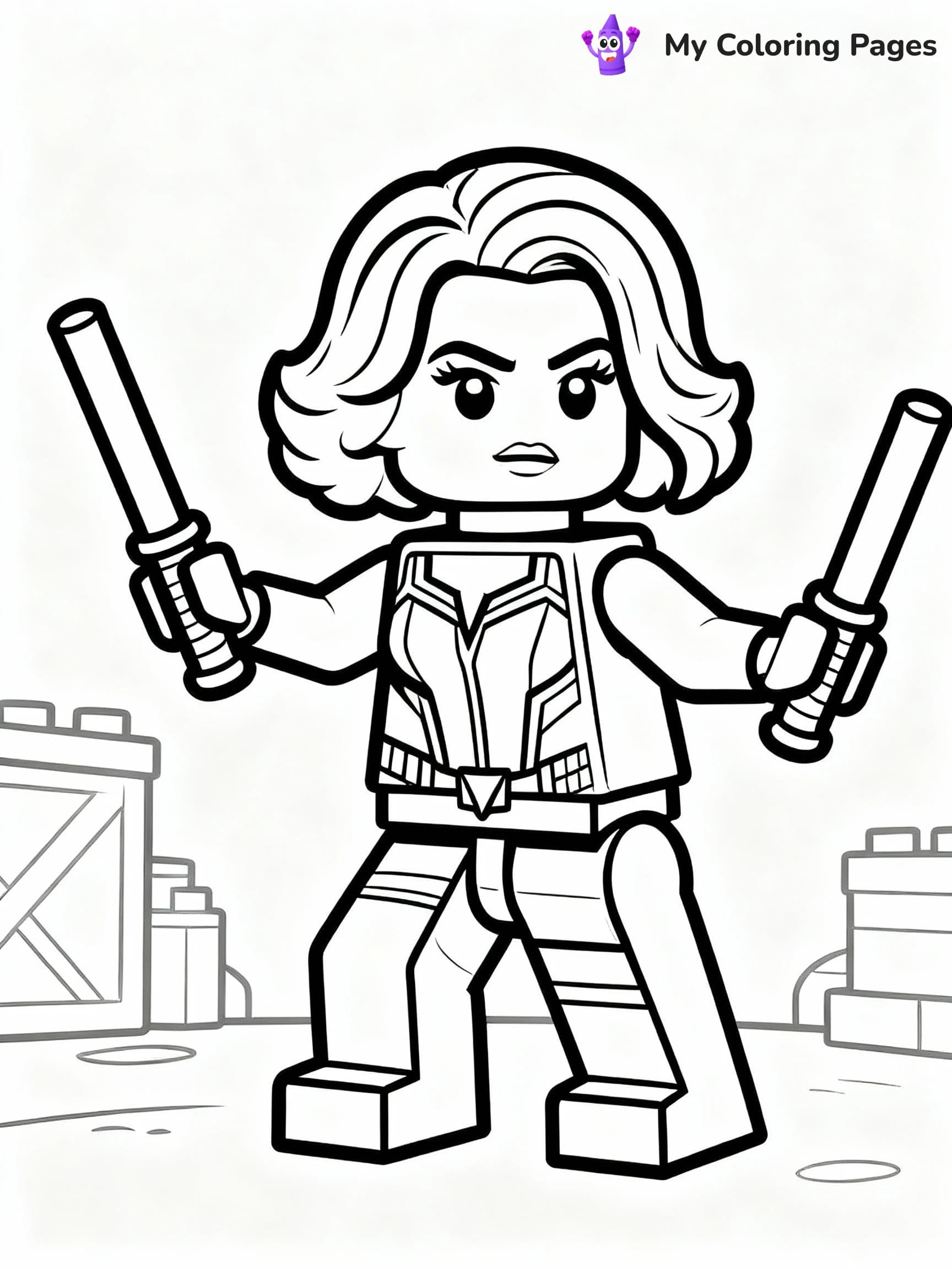Lego Coloring Pages - 2