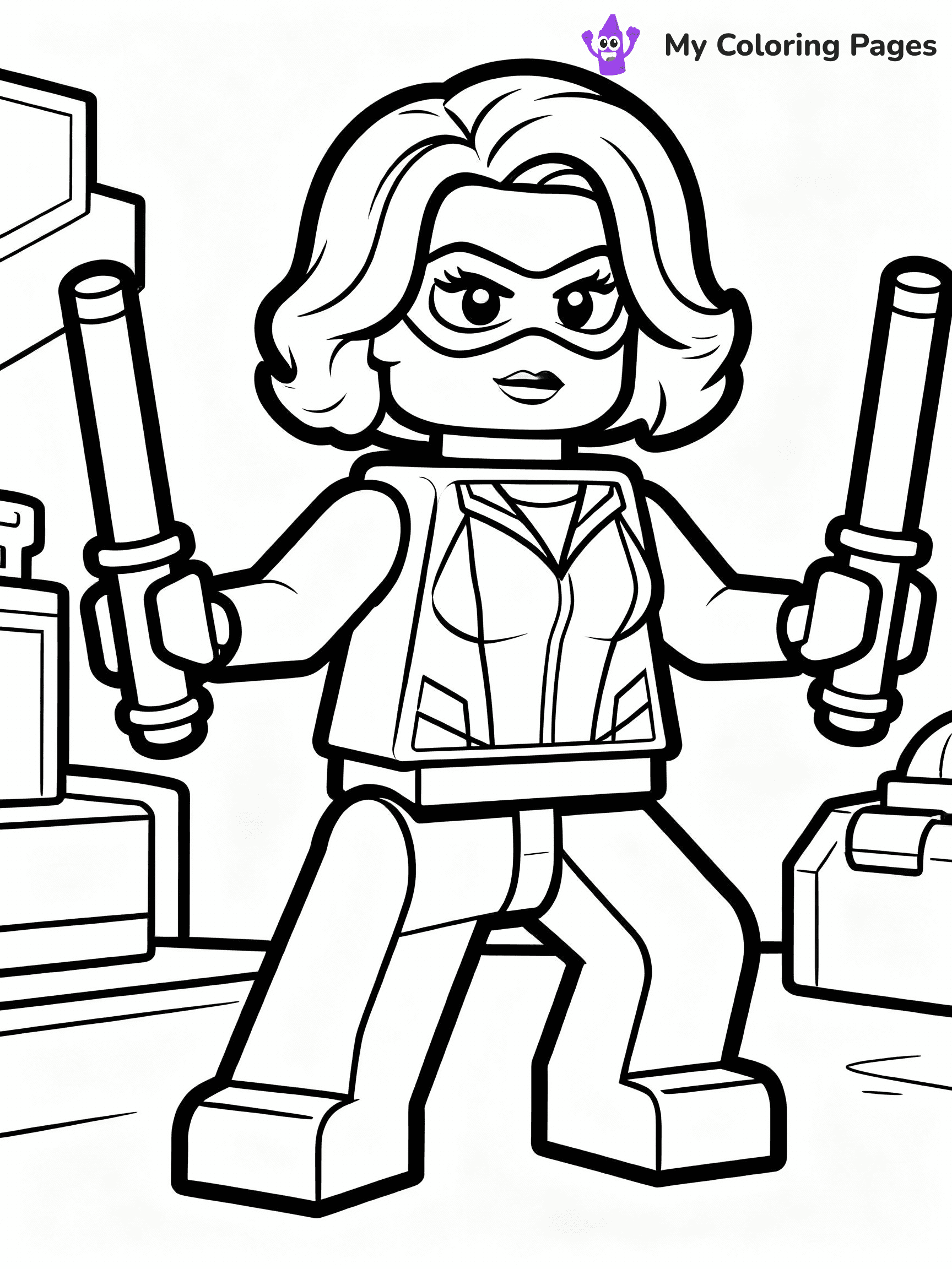 Lego Coloring Pages - 1