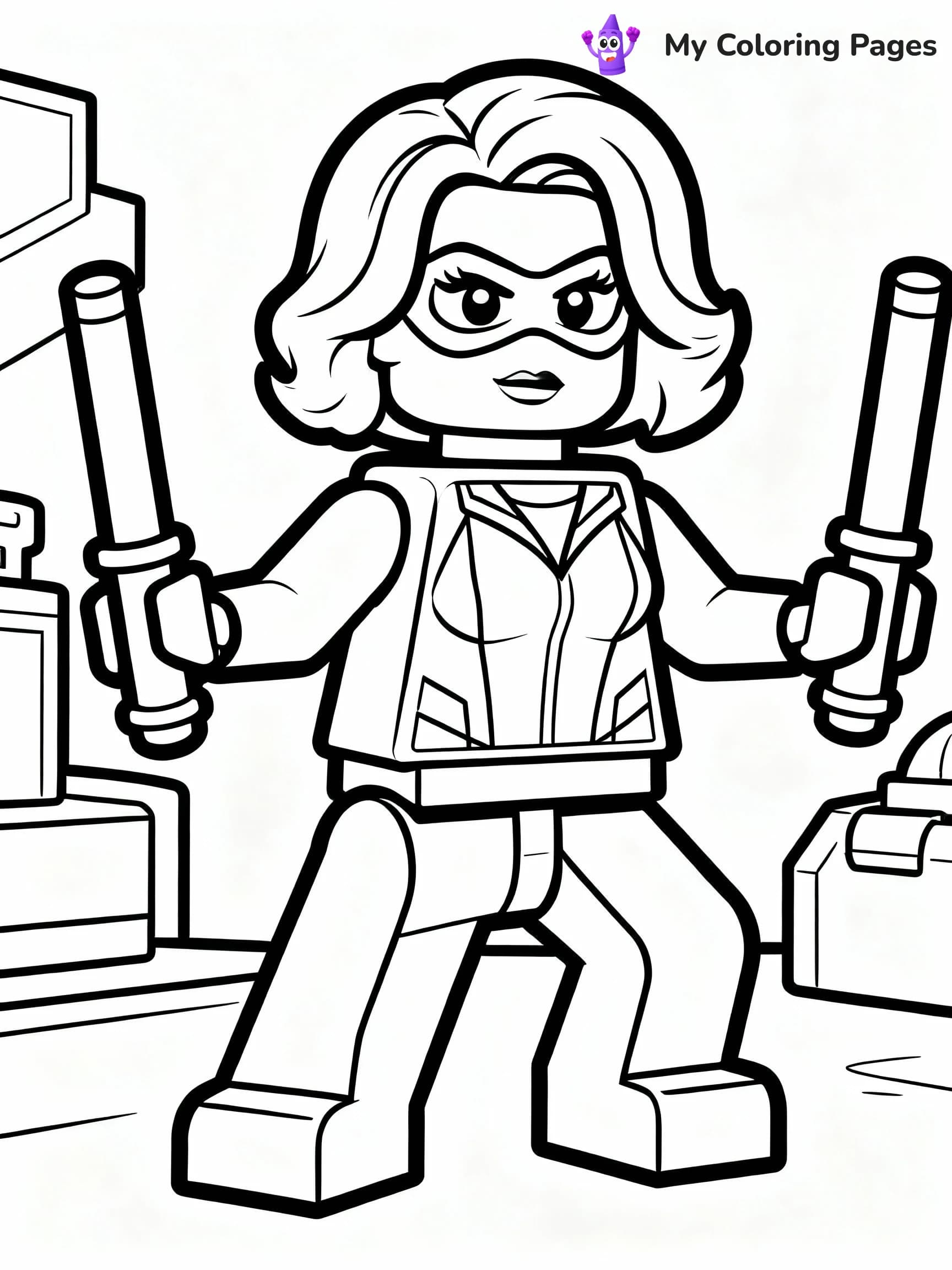 Lego Coloring Pages - 1