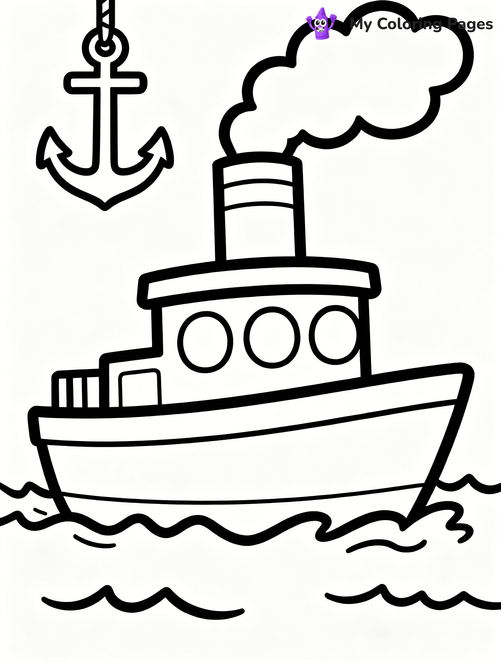 Boat Coloring Pages - 39