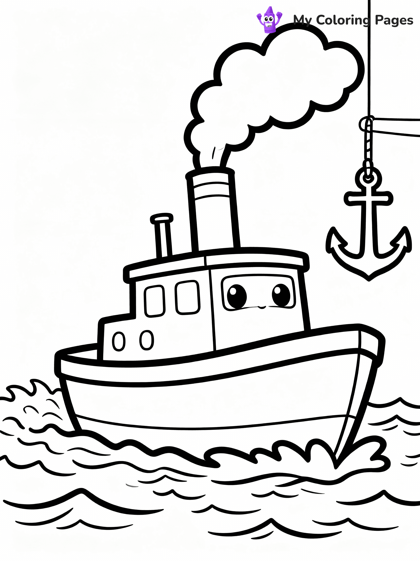 Boat Coloring Pages - 38