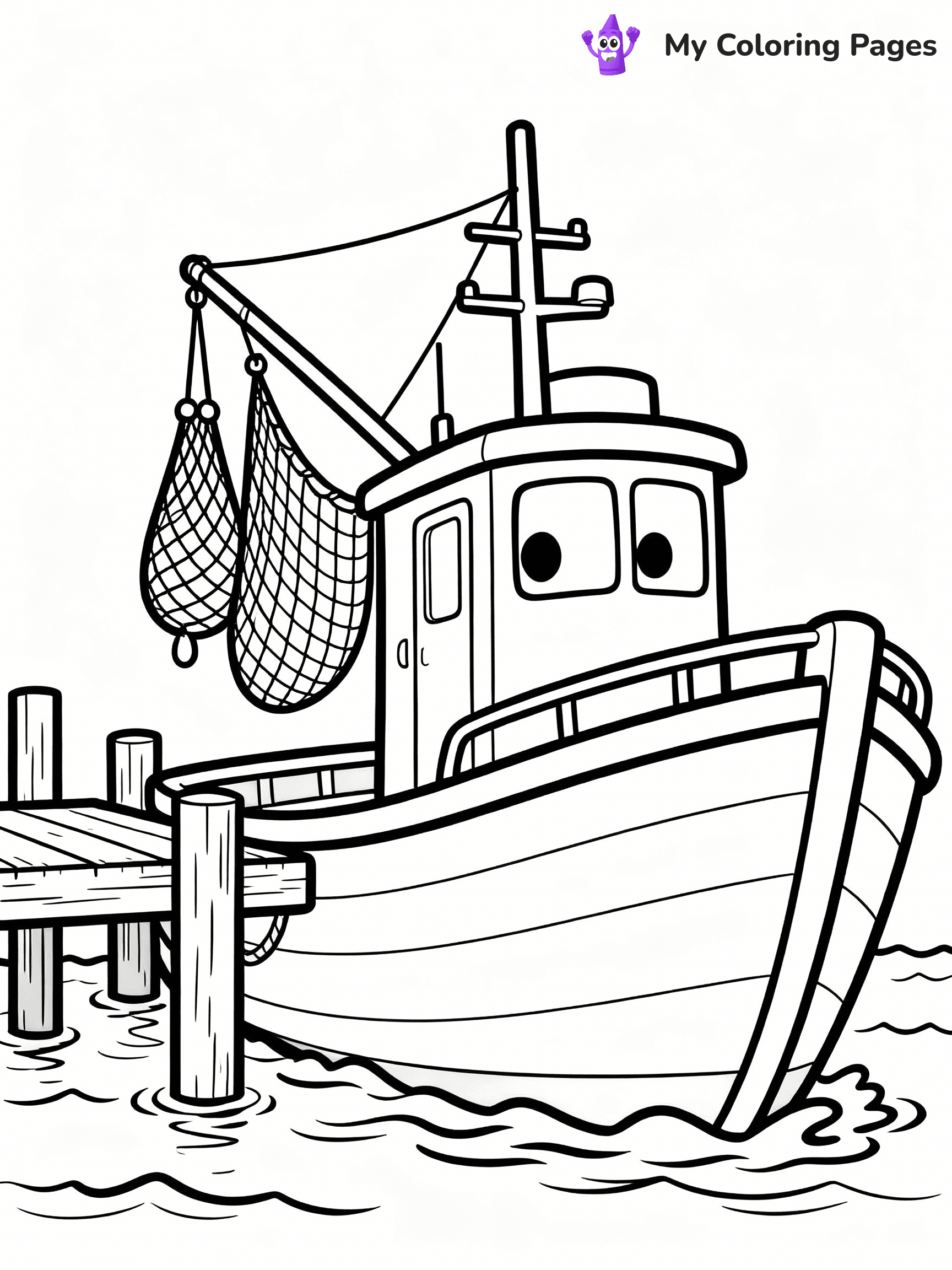 Boat Coloring Pages - 31