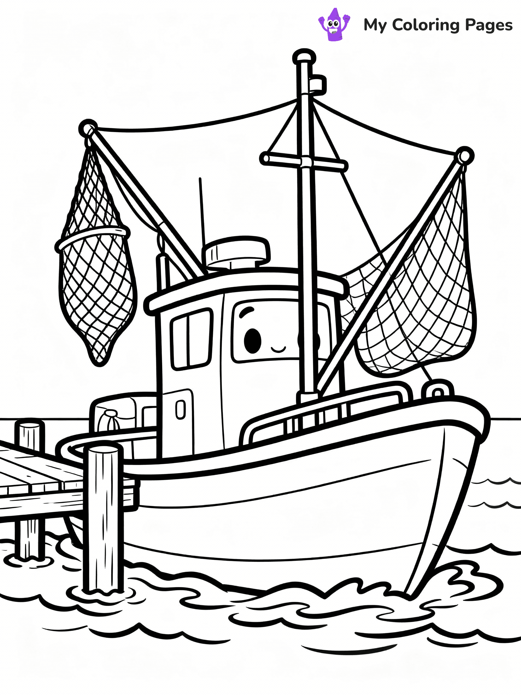 Boat Coloring Pages - 28