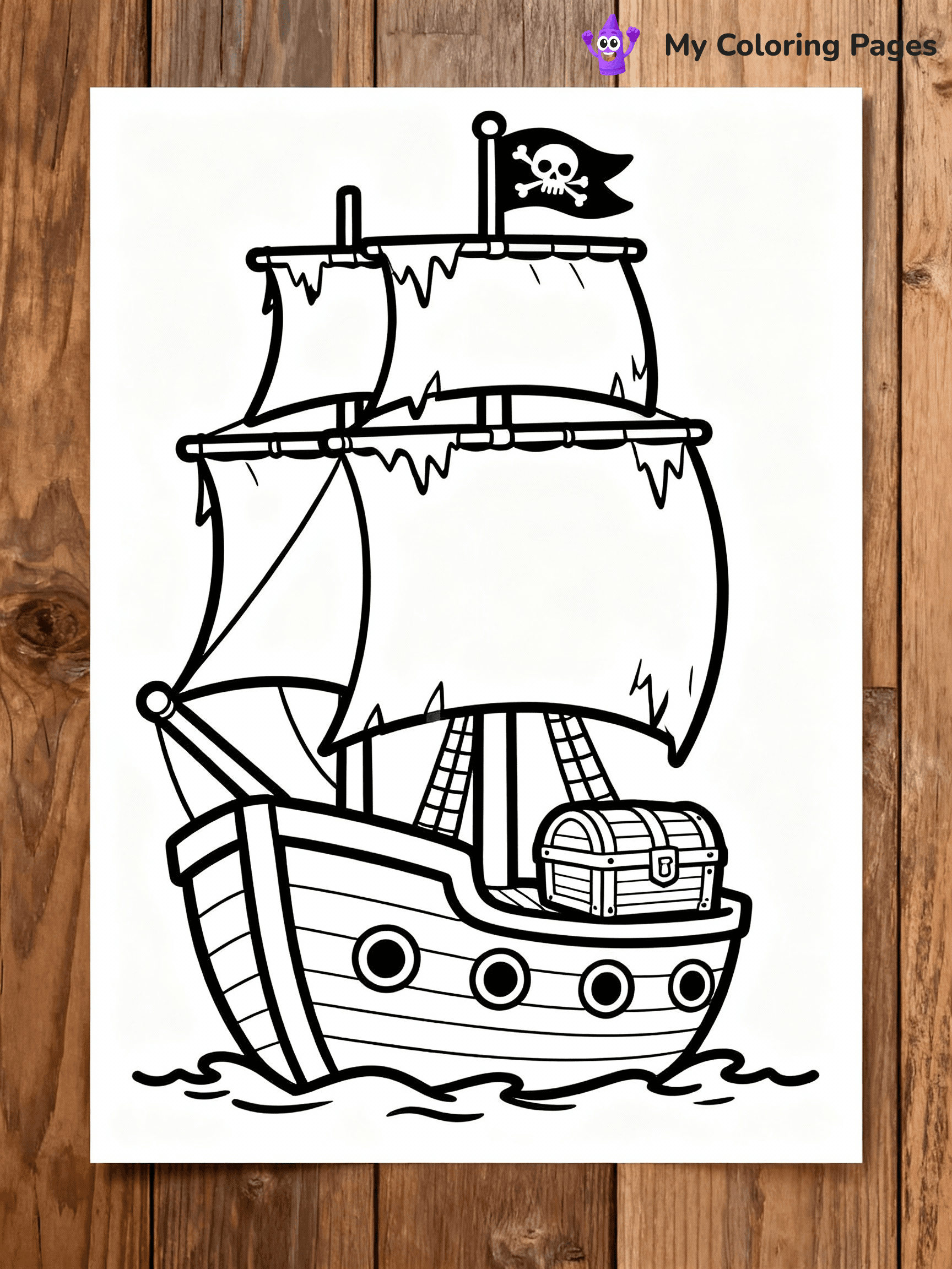 Boat Coloring Pages - 4