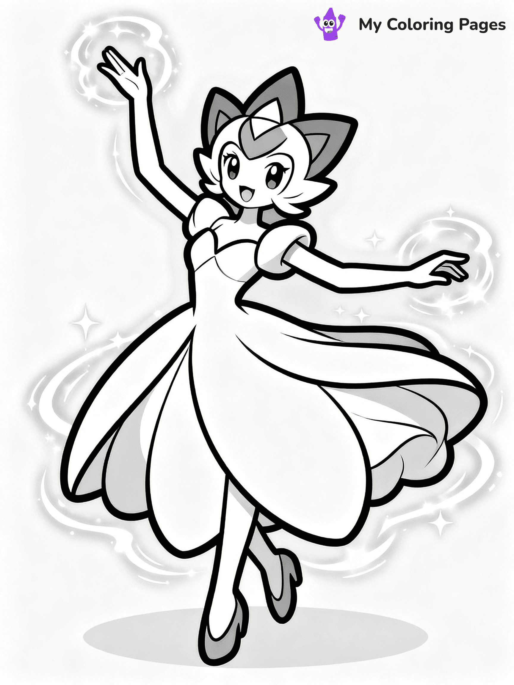 Mega Pokemon Coloring Pages - 31