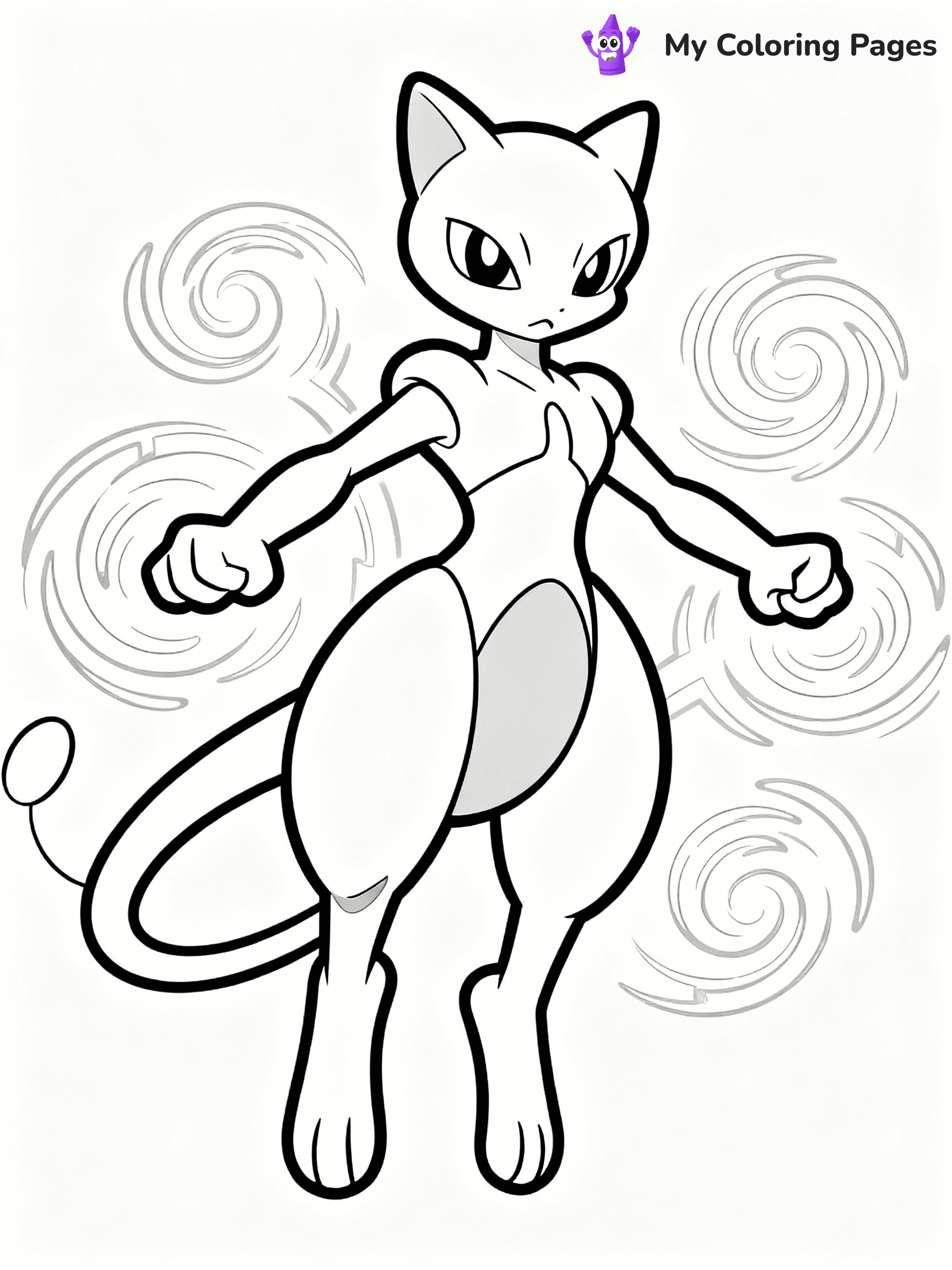 Mega Pokemon Coloring Pages - 10