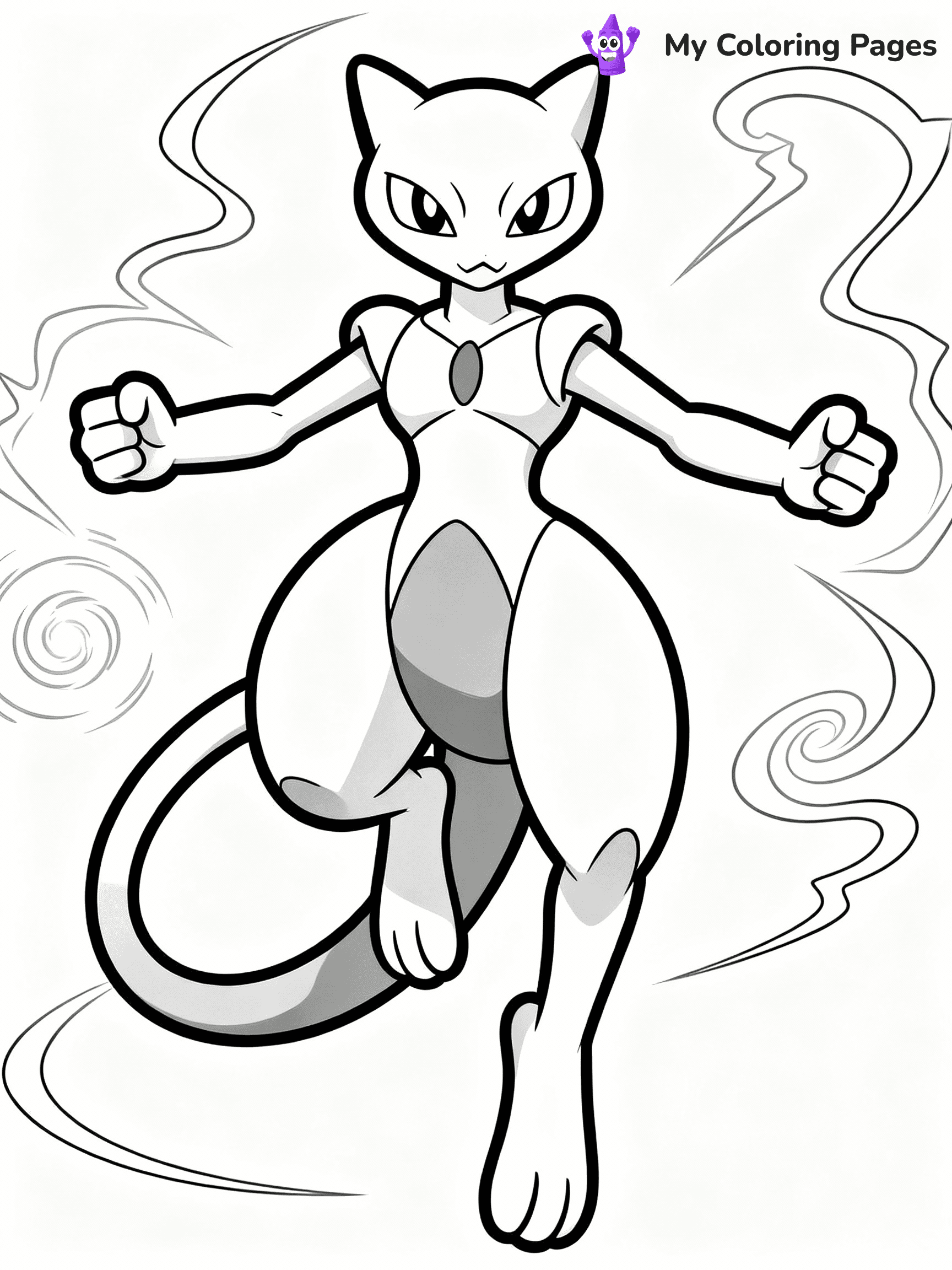 Mega Pokemon Coloring Pages - 8