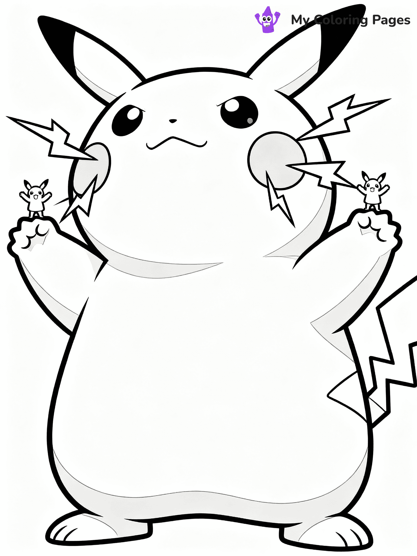 Mega Pokemon Coloring Pages - 6
