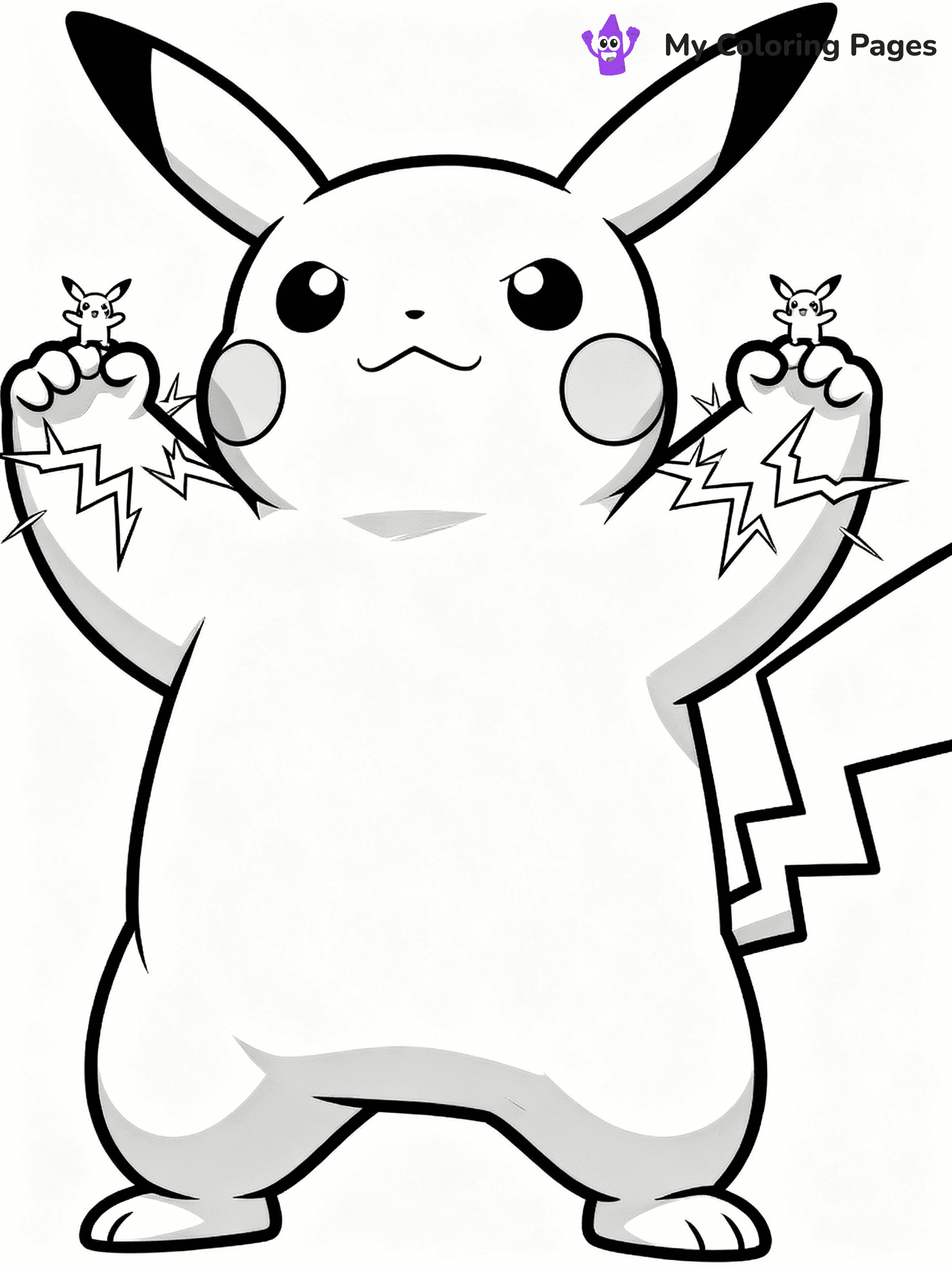 Mega Pokemon Coloring Pages - 2