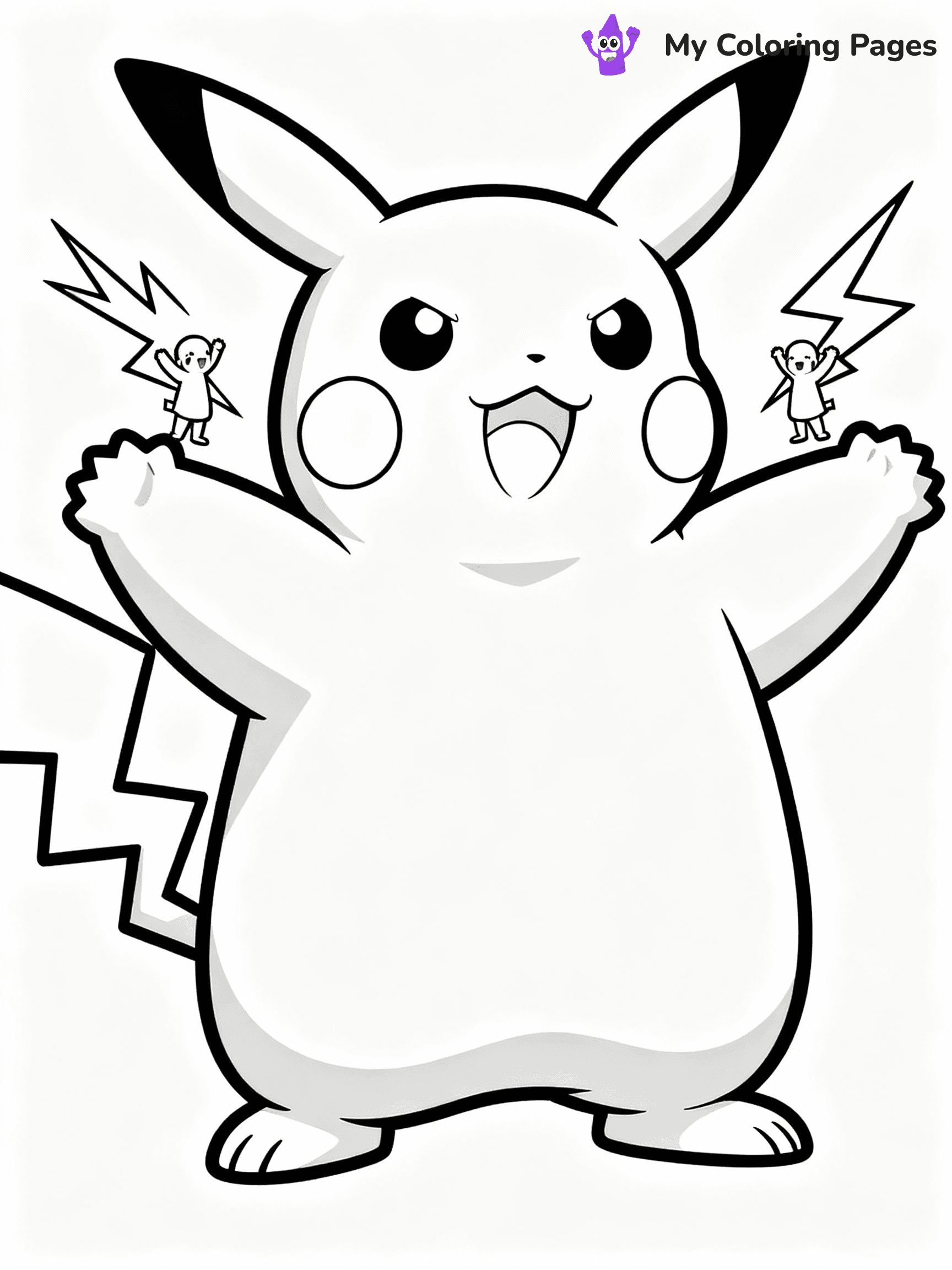 Mega Pokemon Coloring Pages - 1