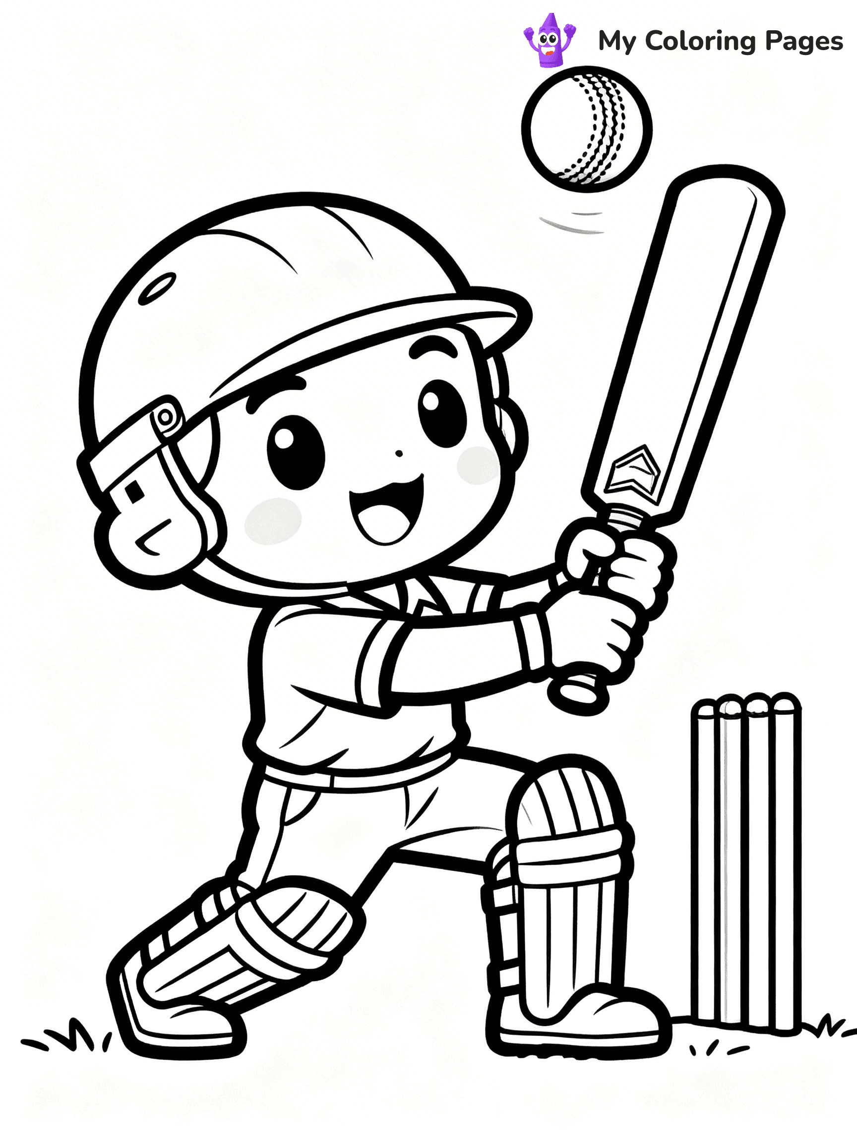 Cricket Coloring Pages - 12