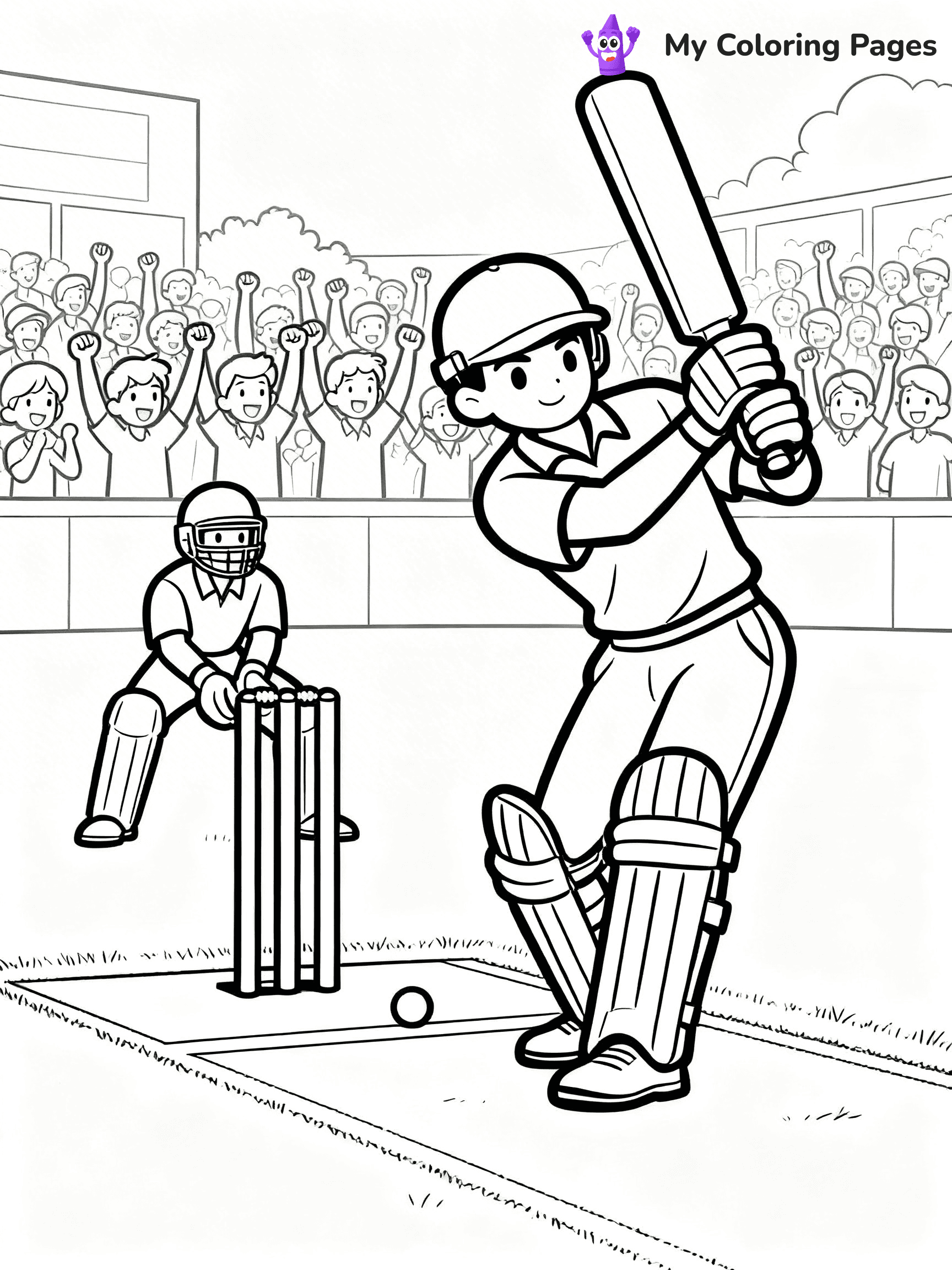 Cricket Coloring Pages - 6