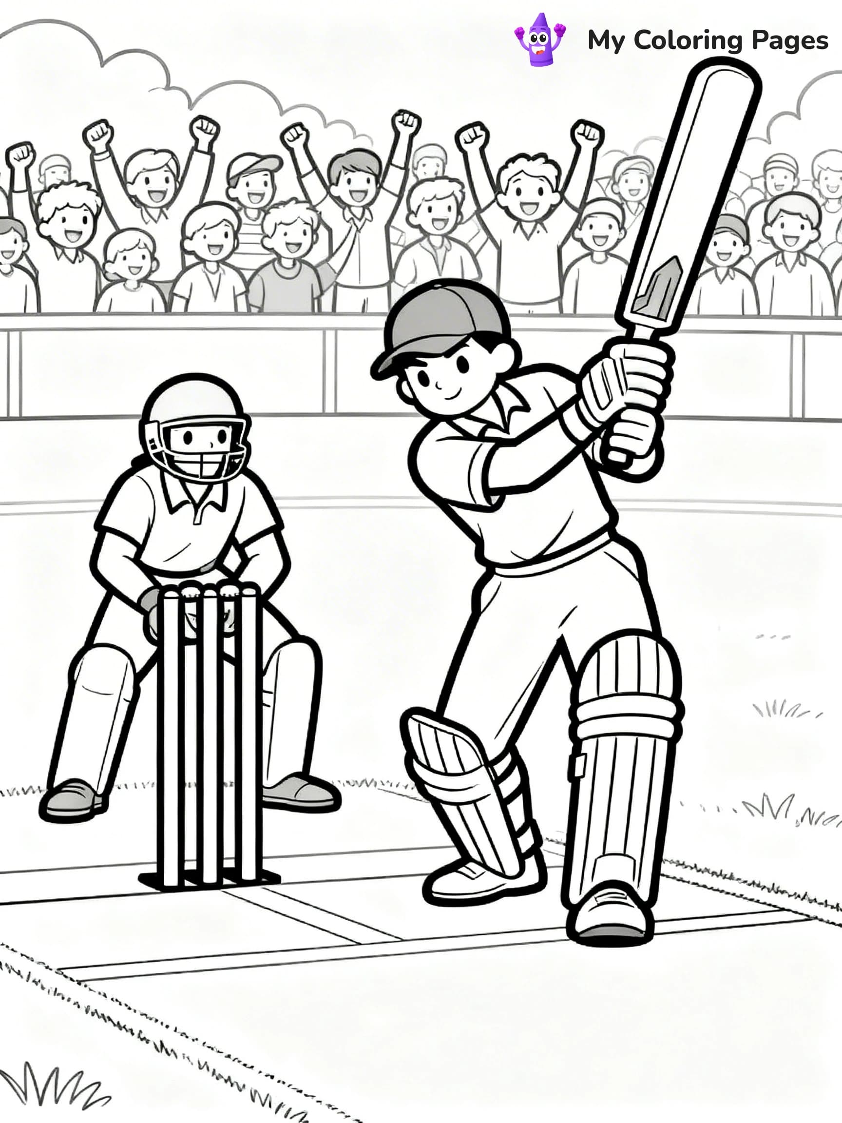 Cricket Coloring Pages - 4