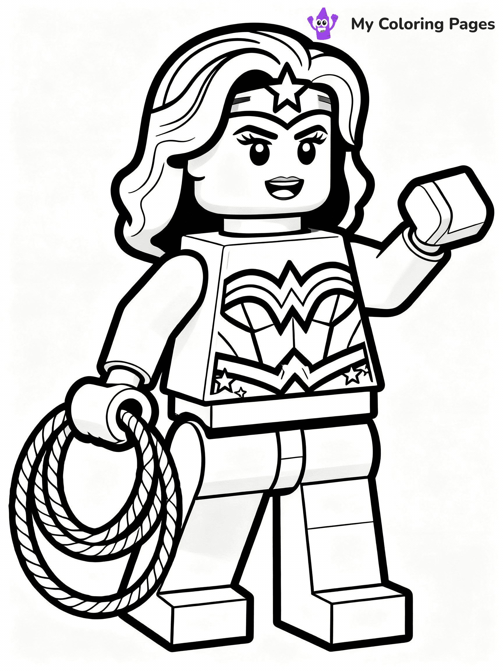 Wonder Woman Coloring Pages - 32