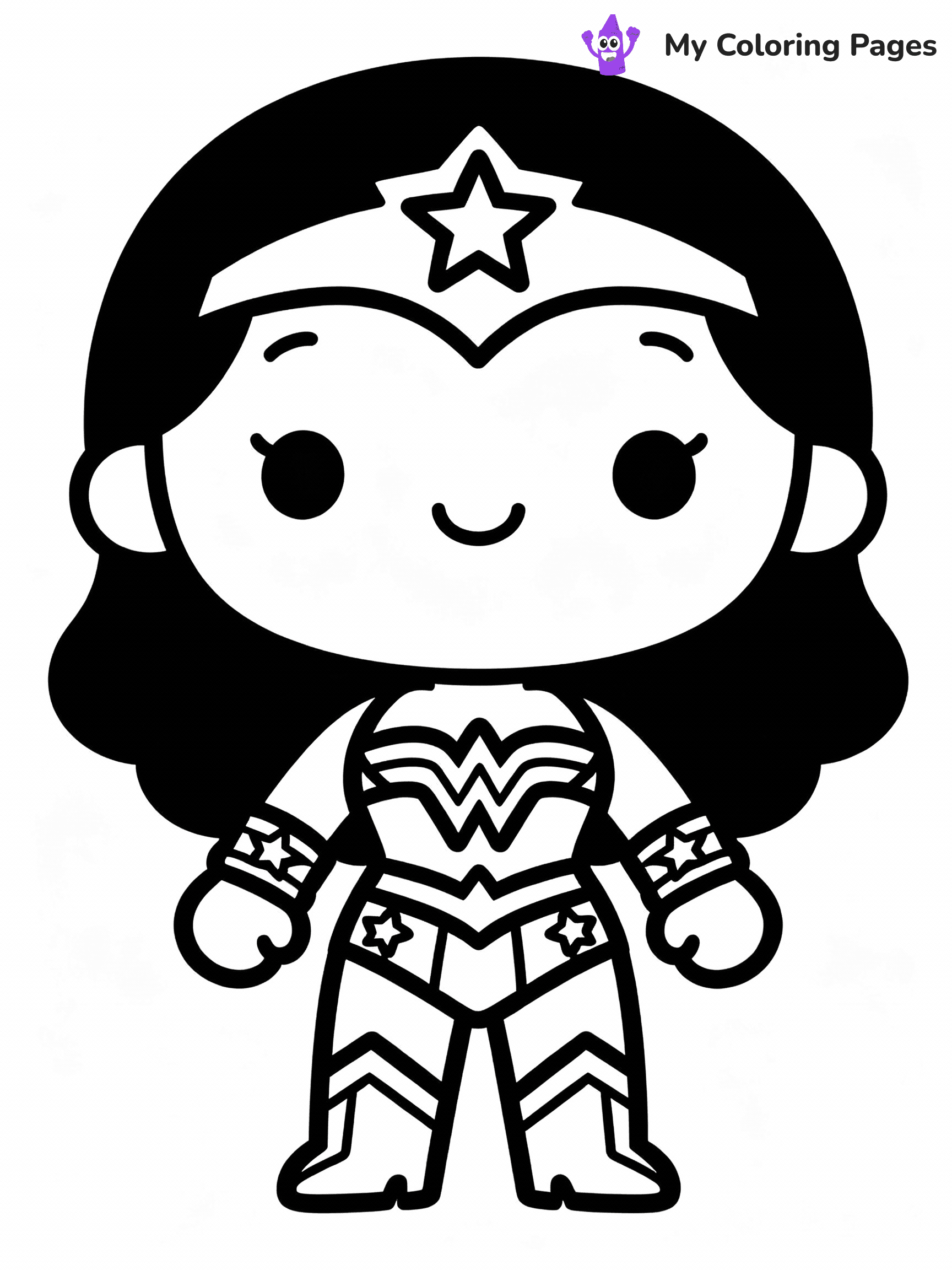 Wonder Woman Coloring Pages - 26