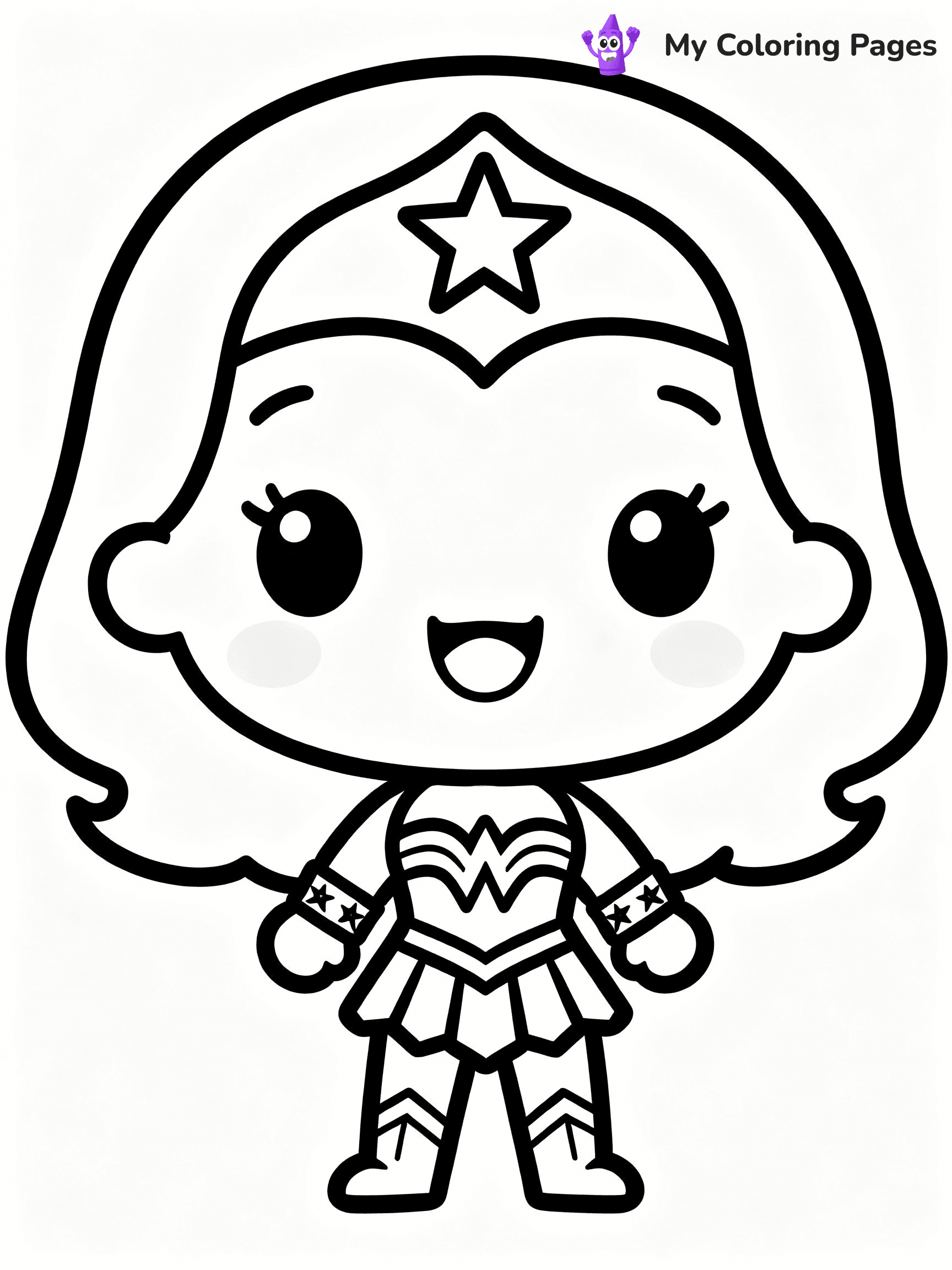 Wonder Woman Coloring Pages - 24