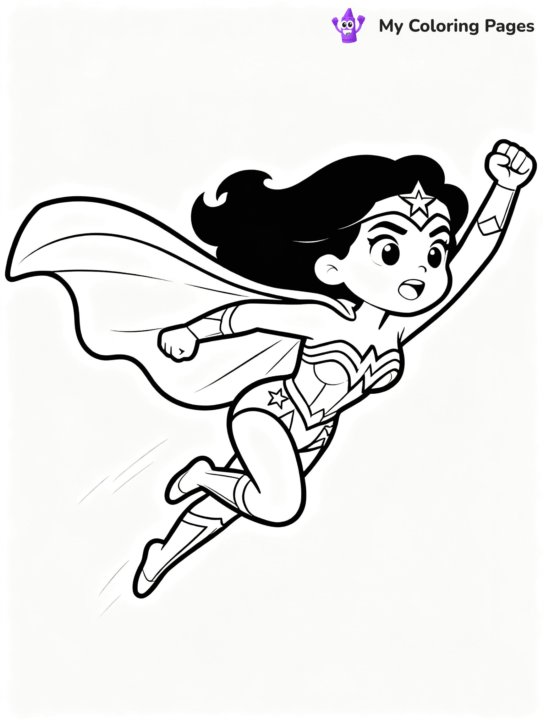 Wonder Woman Coloring Pages - 20