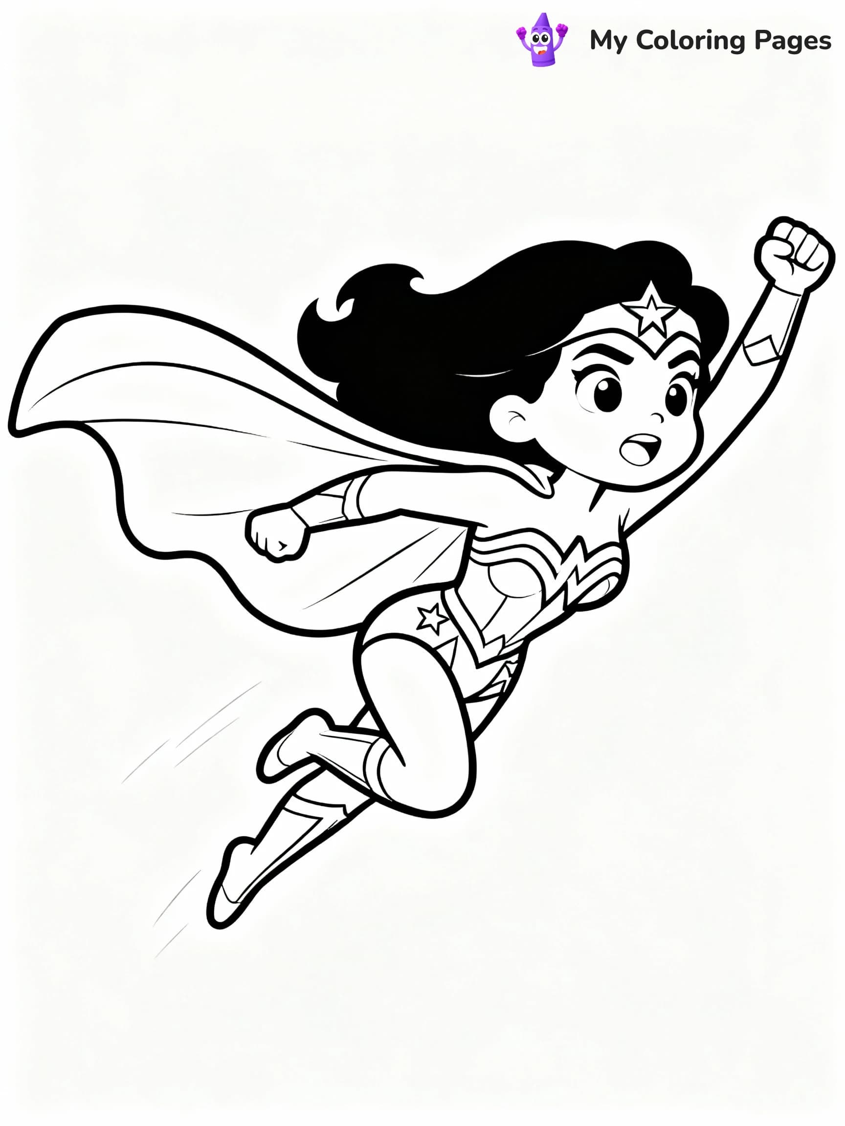 Wonder Woman Coloring Pages - 20
