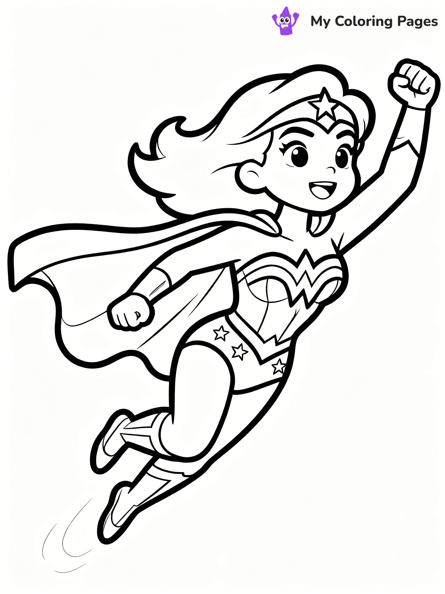 Wonder Woman Coloring Pages - 13