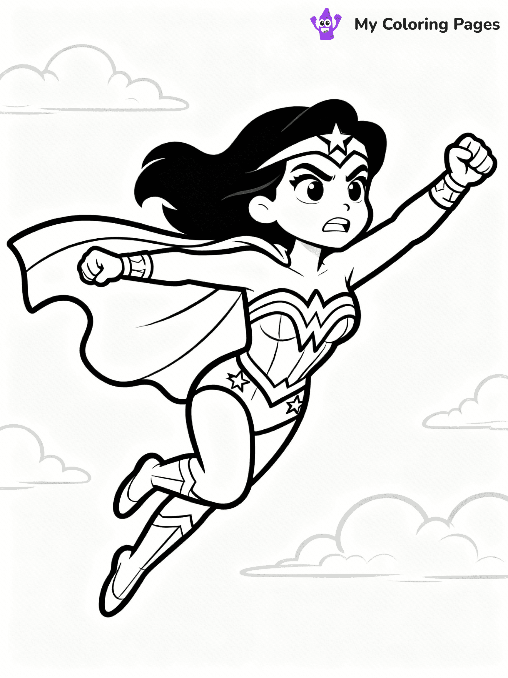 Wonder Woman Coloring Pages - 8