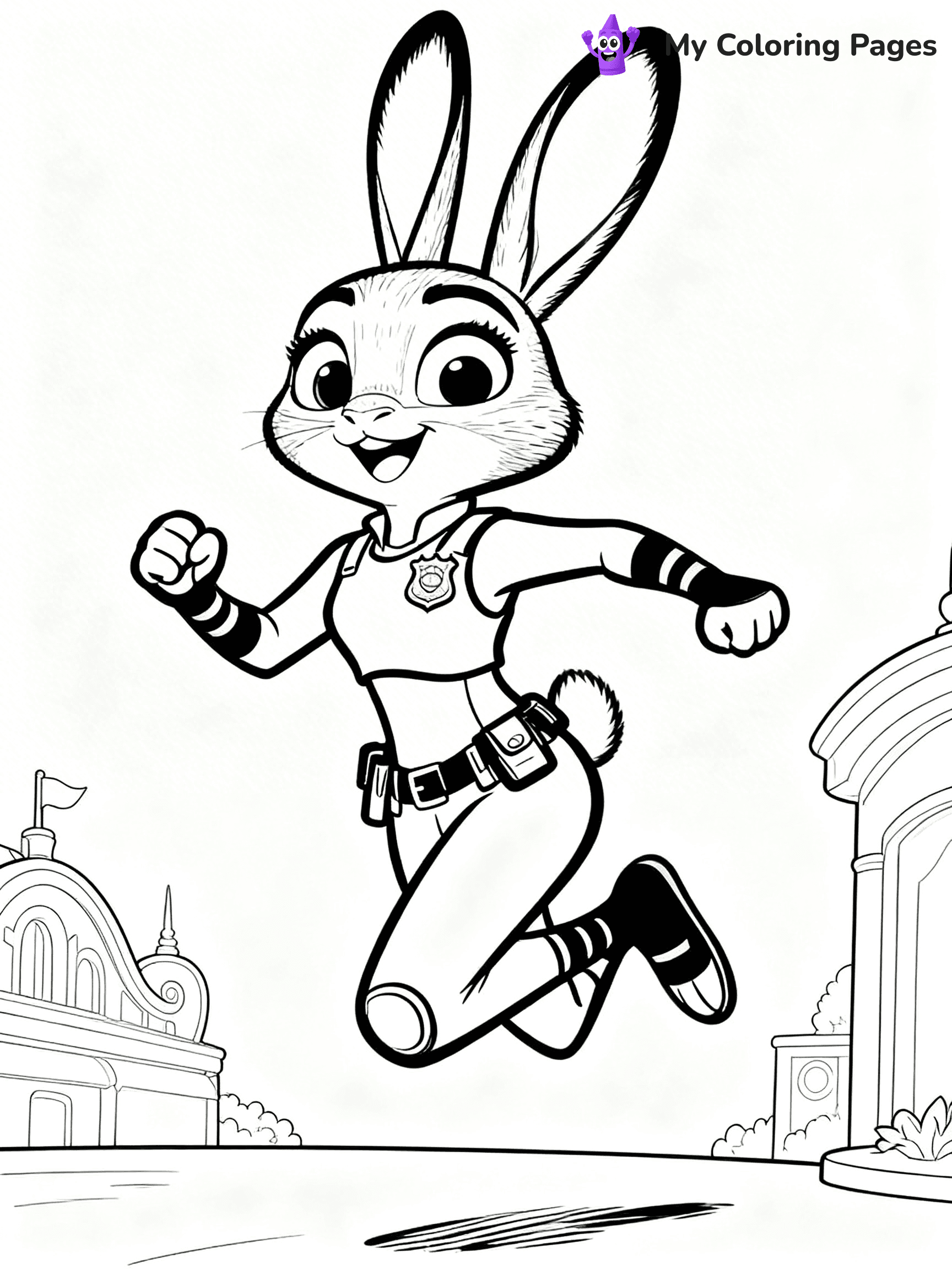 Zootopia Coloring Pages - 24