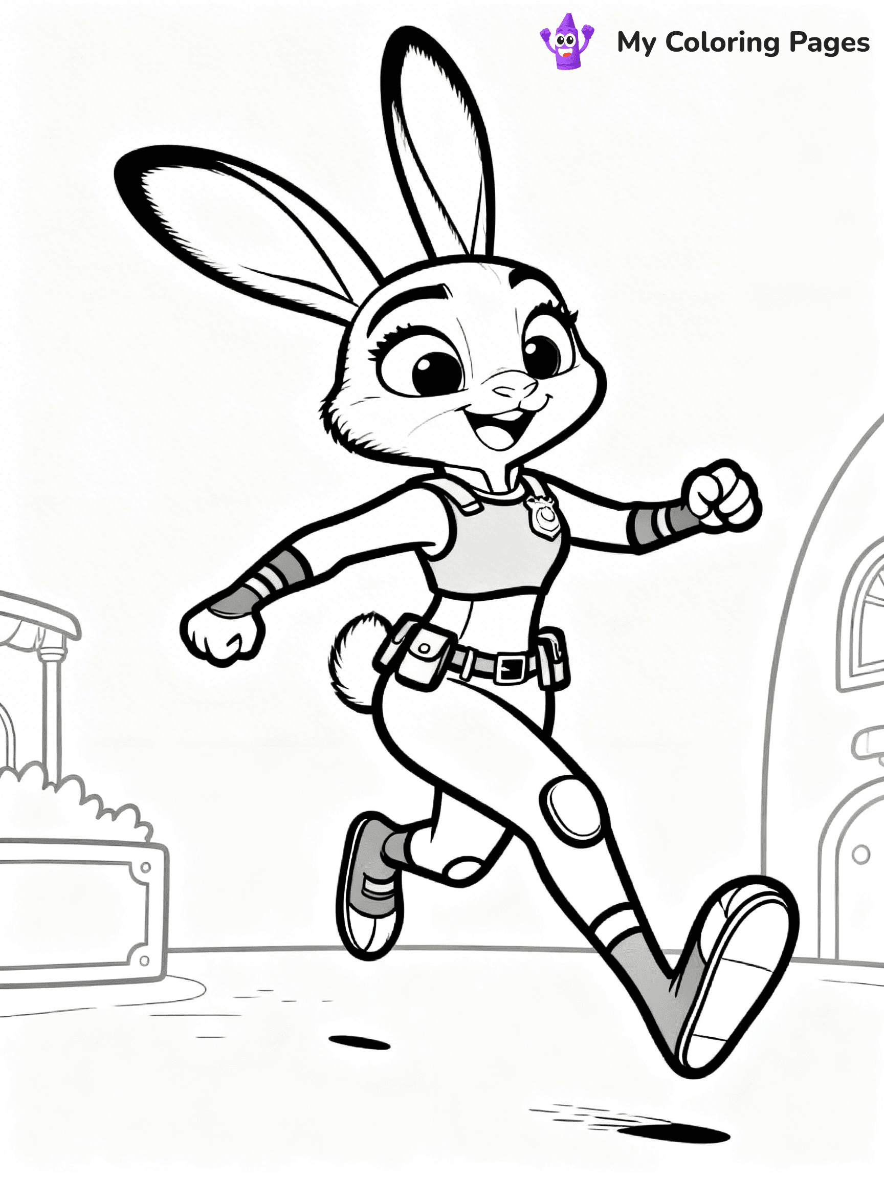 Zootopia Coloring Pages - 23