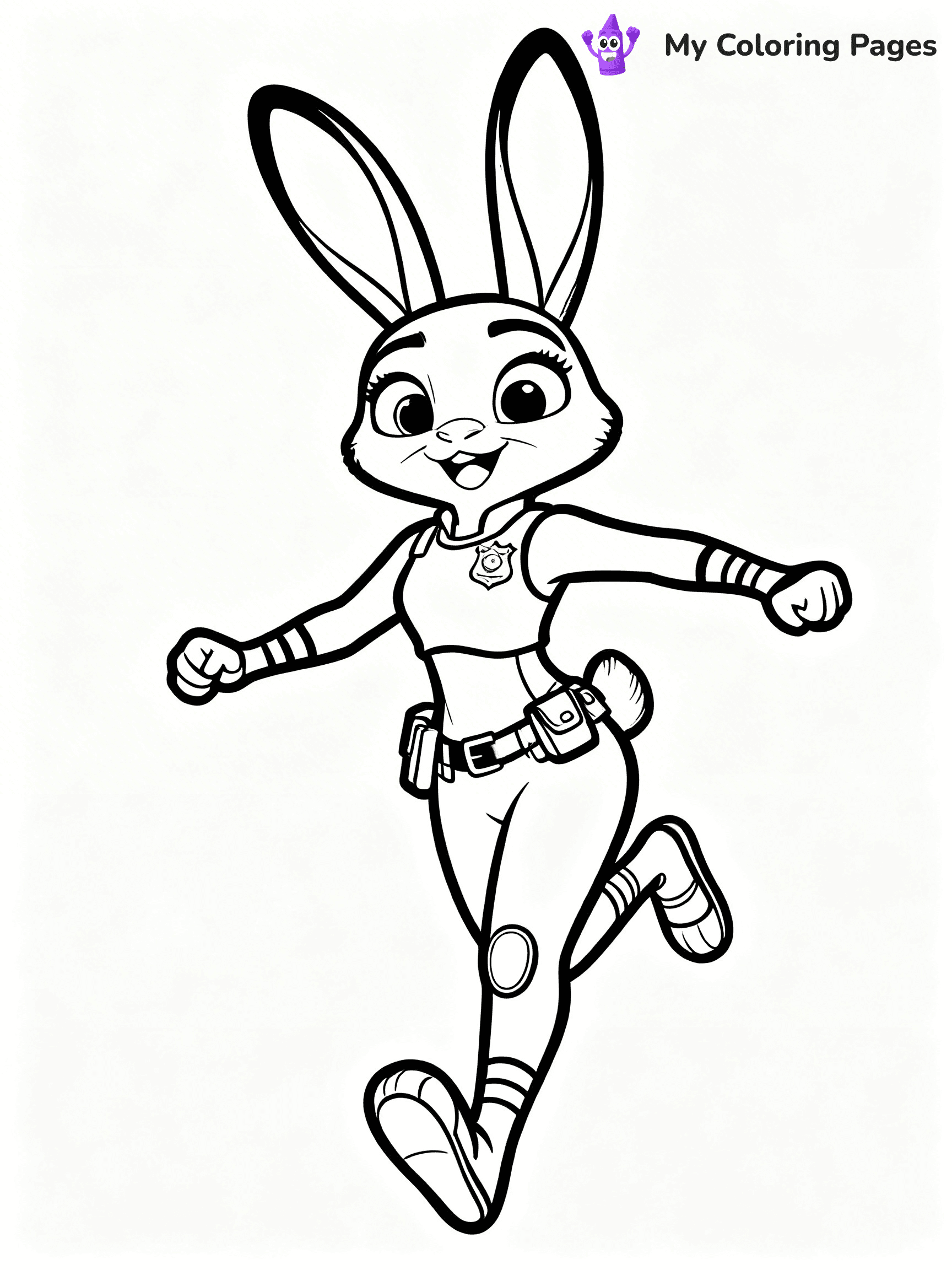 Zootopia Coloring Pages - 20