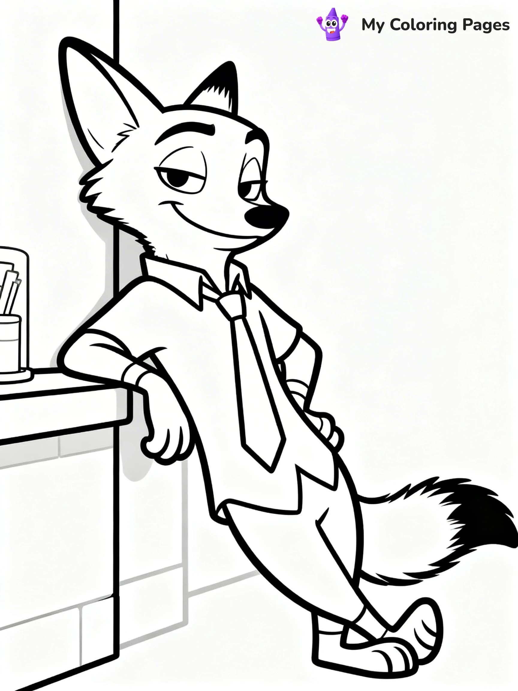 Zootopia Coloring Pages - 19