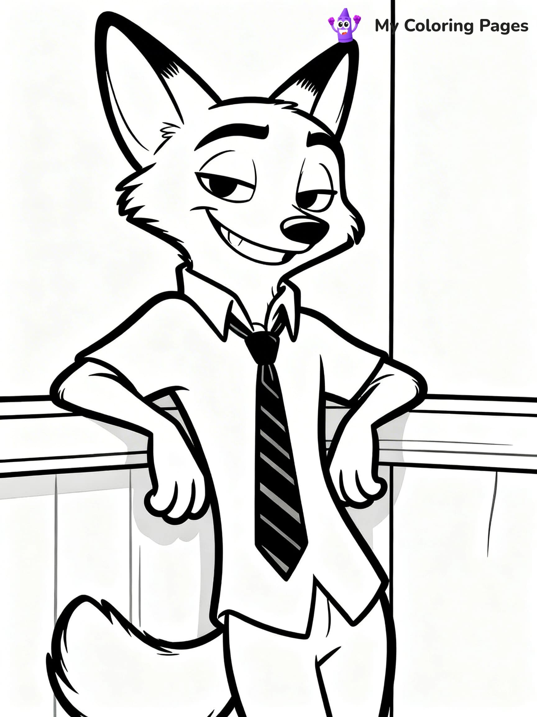 Zootopia Coloring Pages - 16
