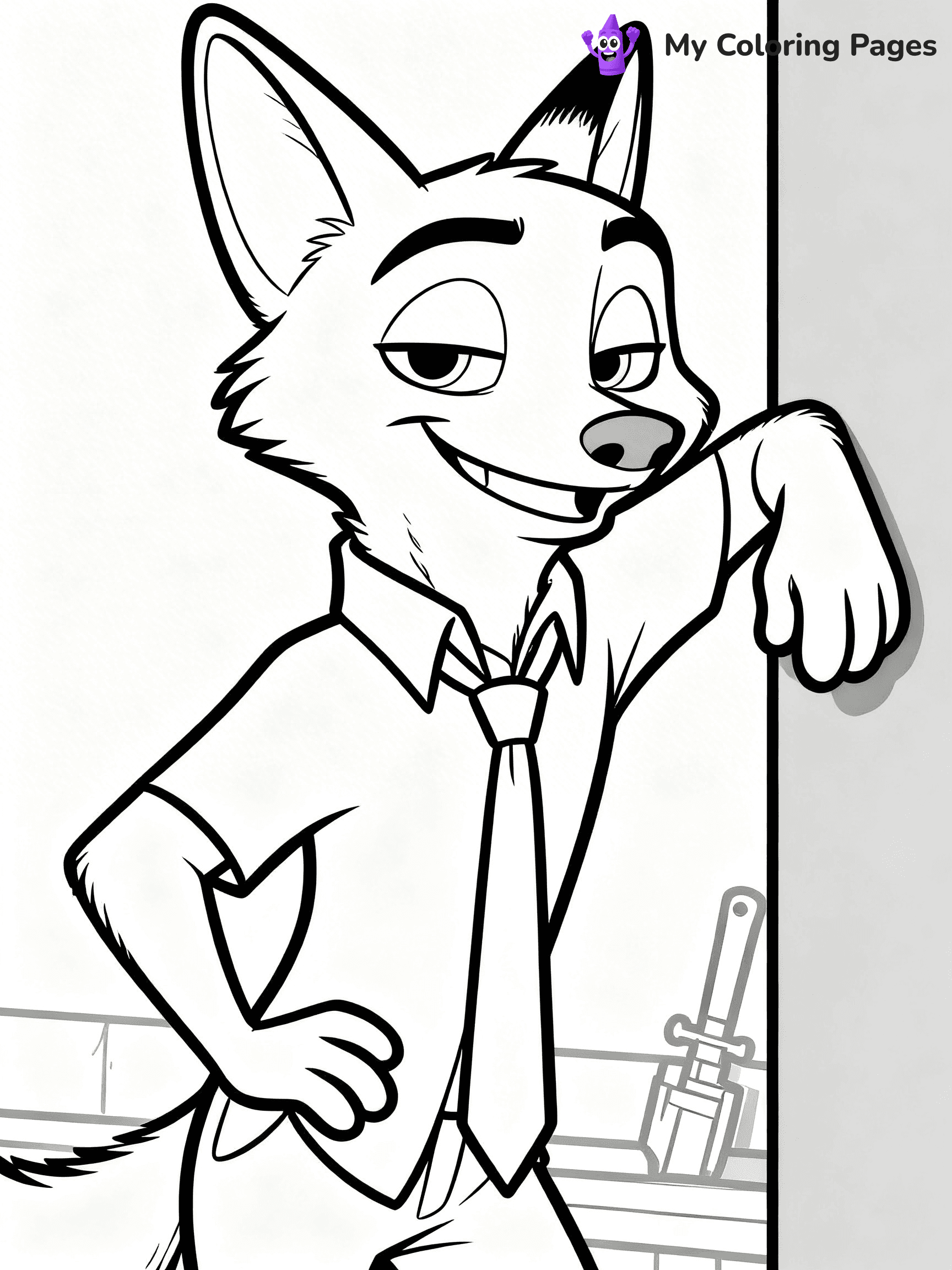 Zootopia Coloring Pages - 15