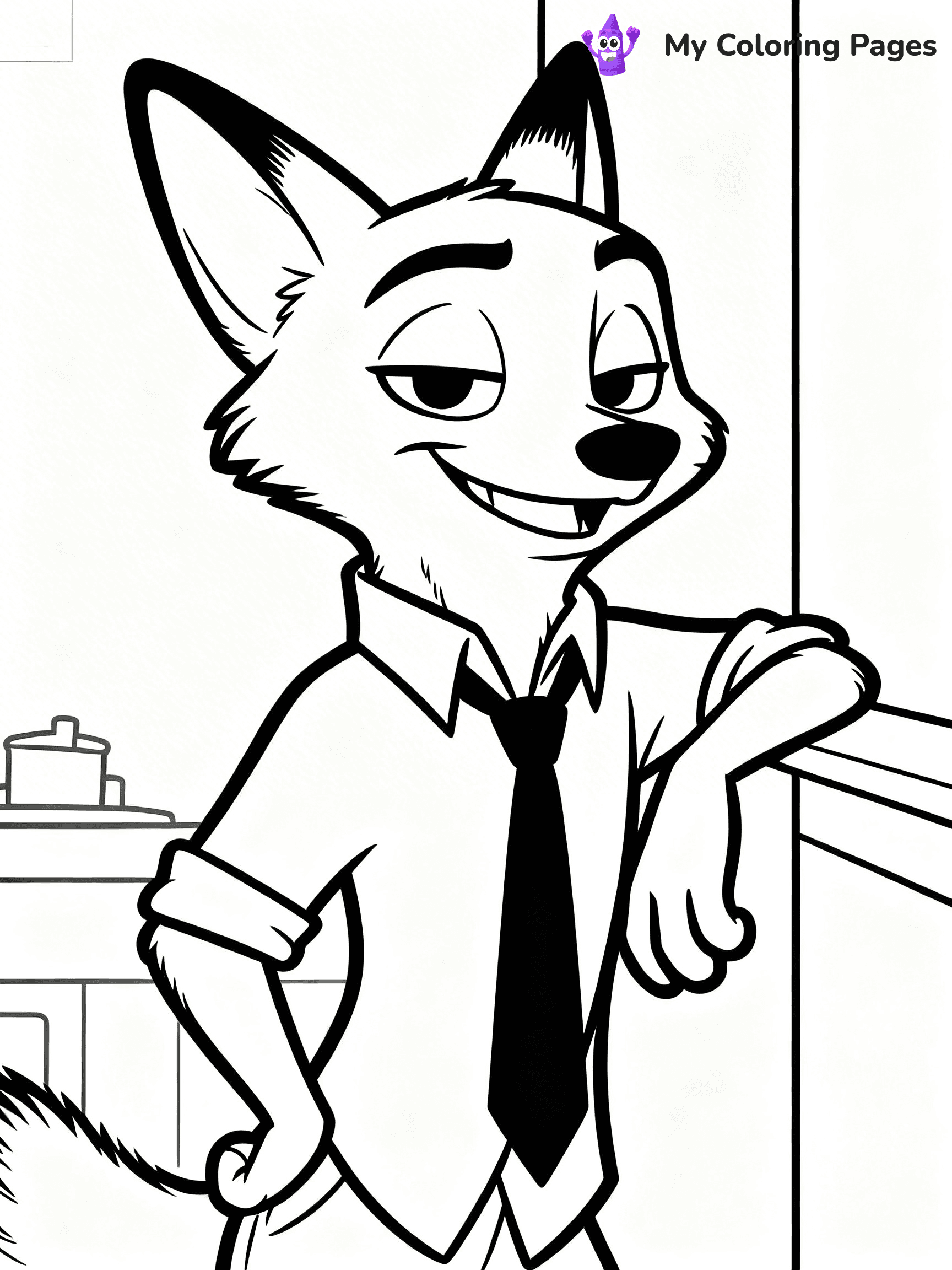 Zootopia Coloring Pages - 14