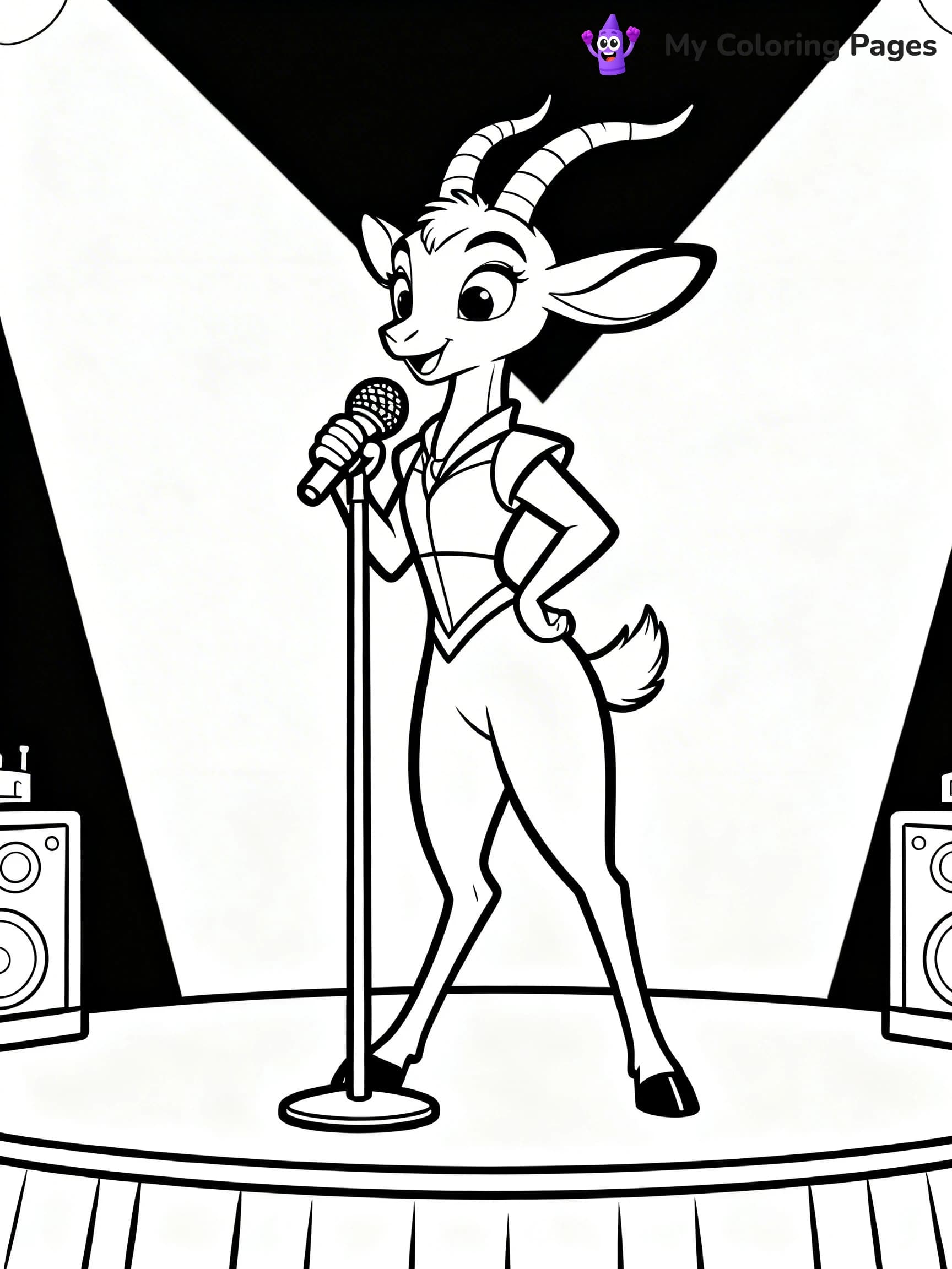 Zootopia Coloring Pages - 6