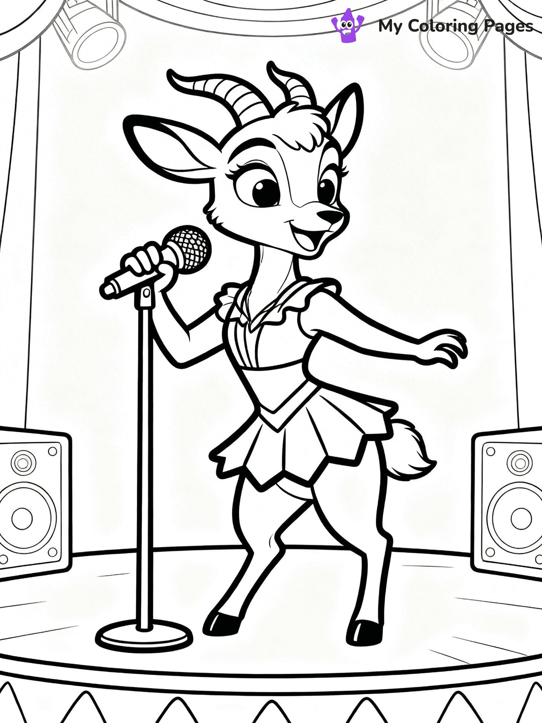 Zootopia Coloring Pages - 5