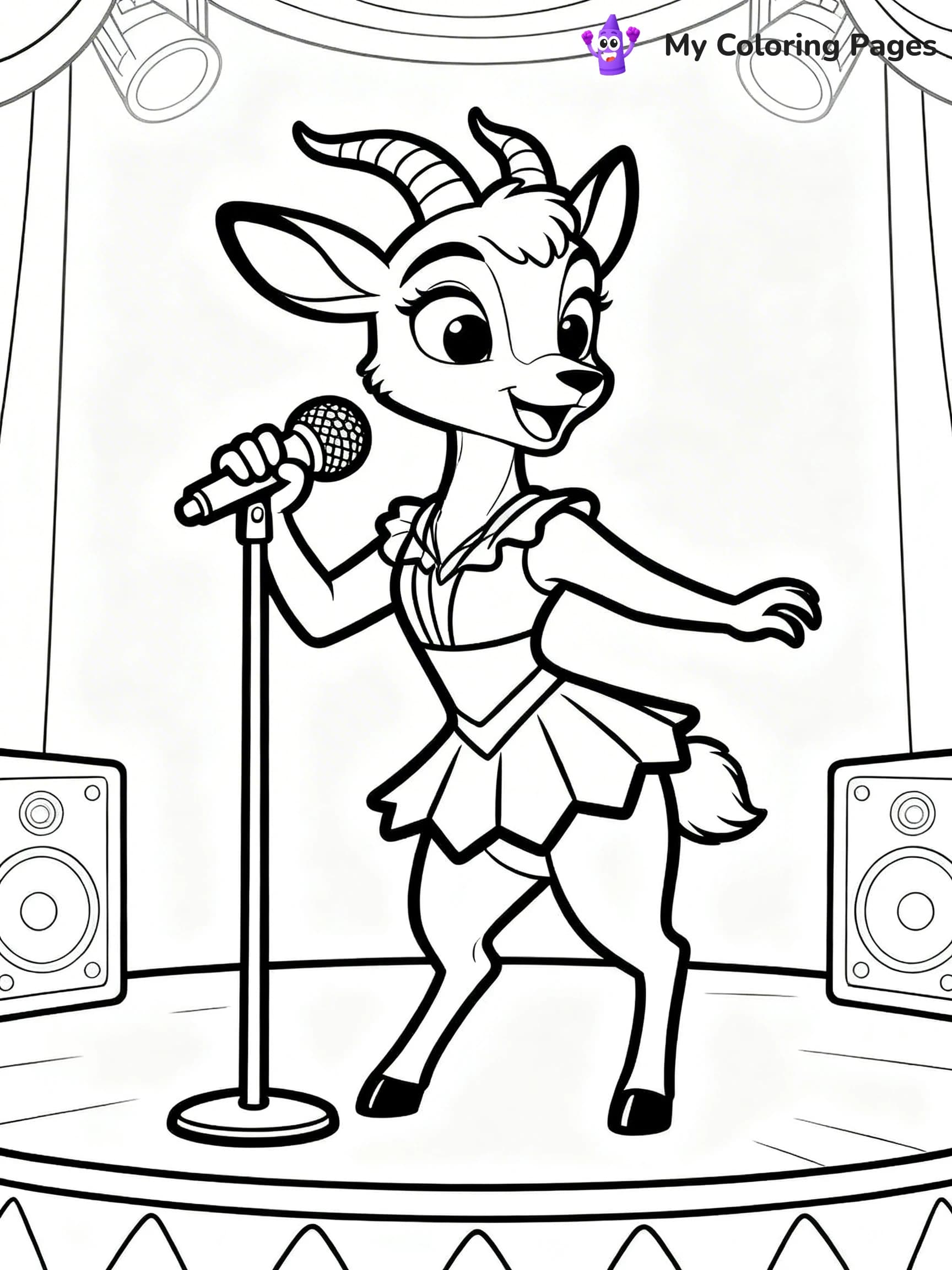 Zootopia Coloring Pages - 5