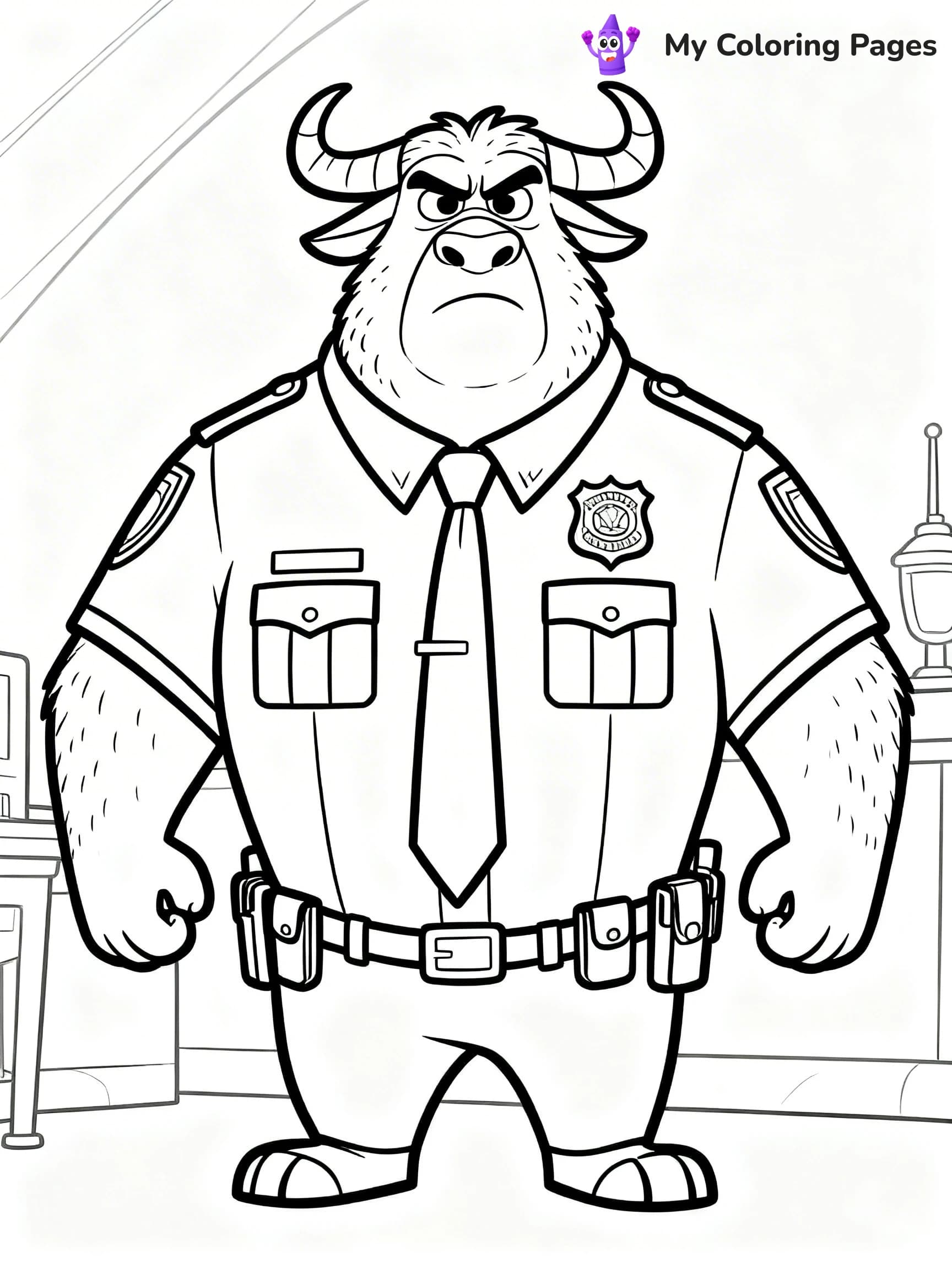Zootopia Coloring Pages - 4