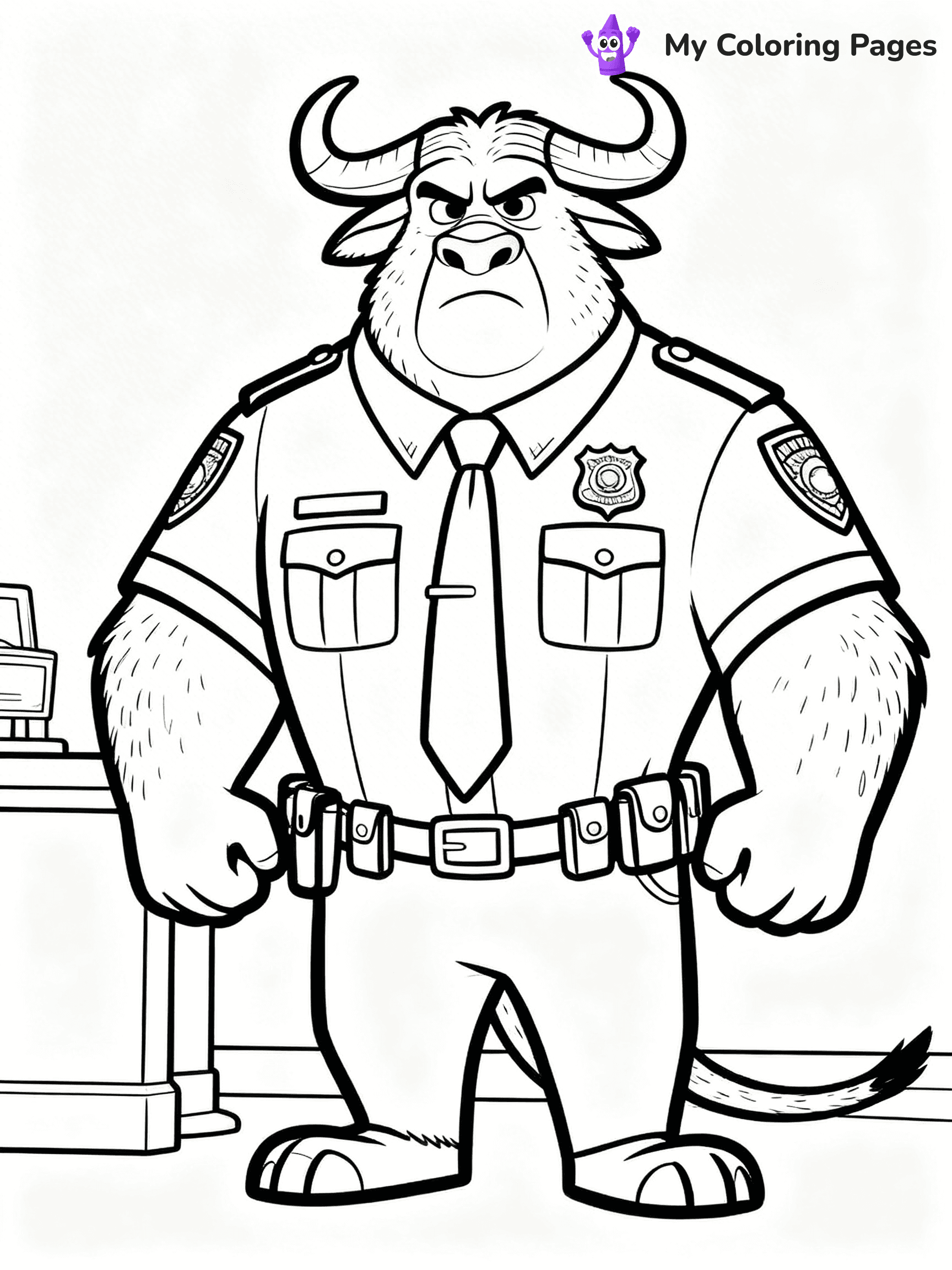 Zootopia Coloring Pages - 3