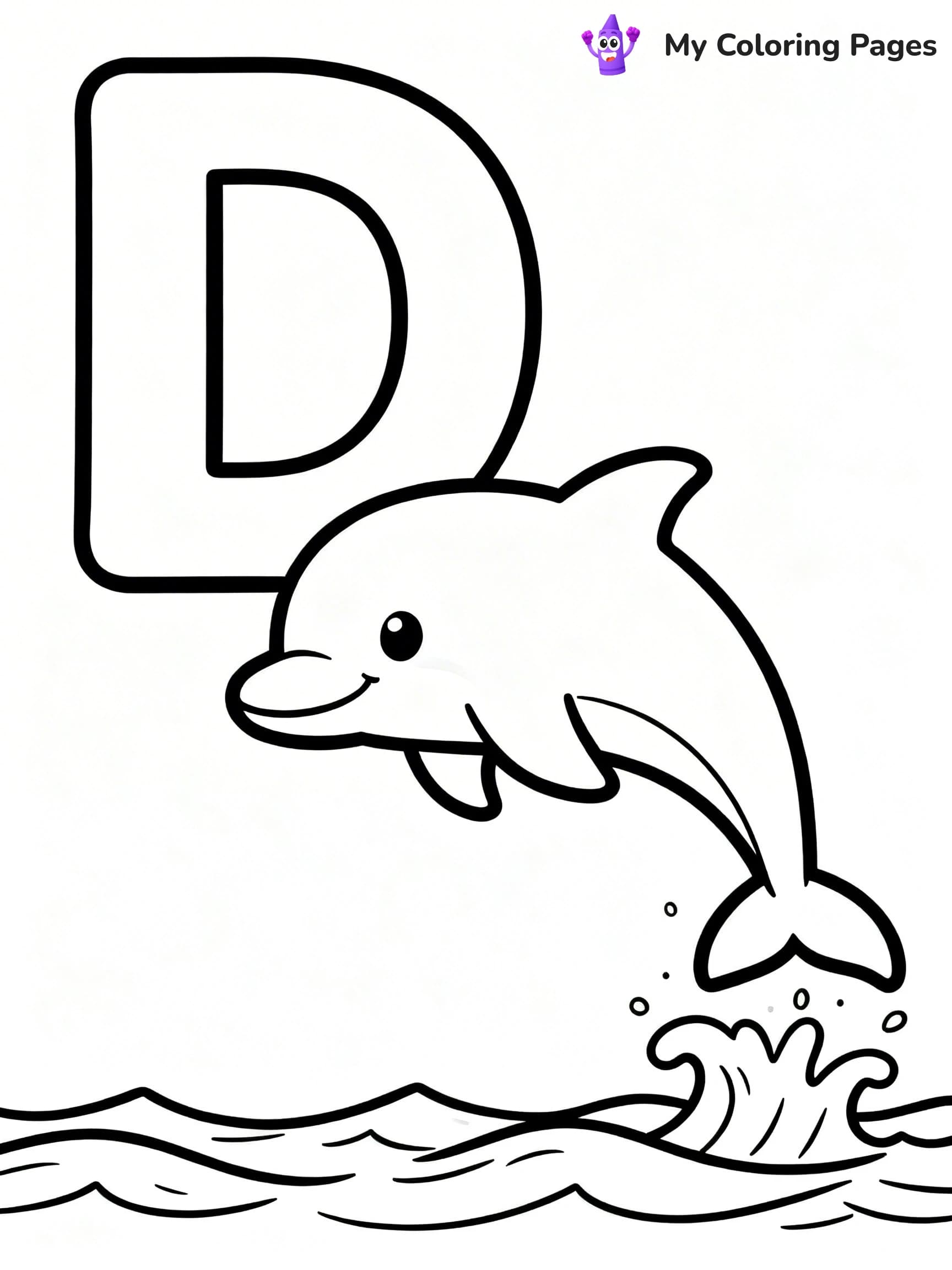 Letter D Coloring Pages - 15